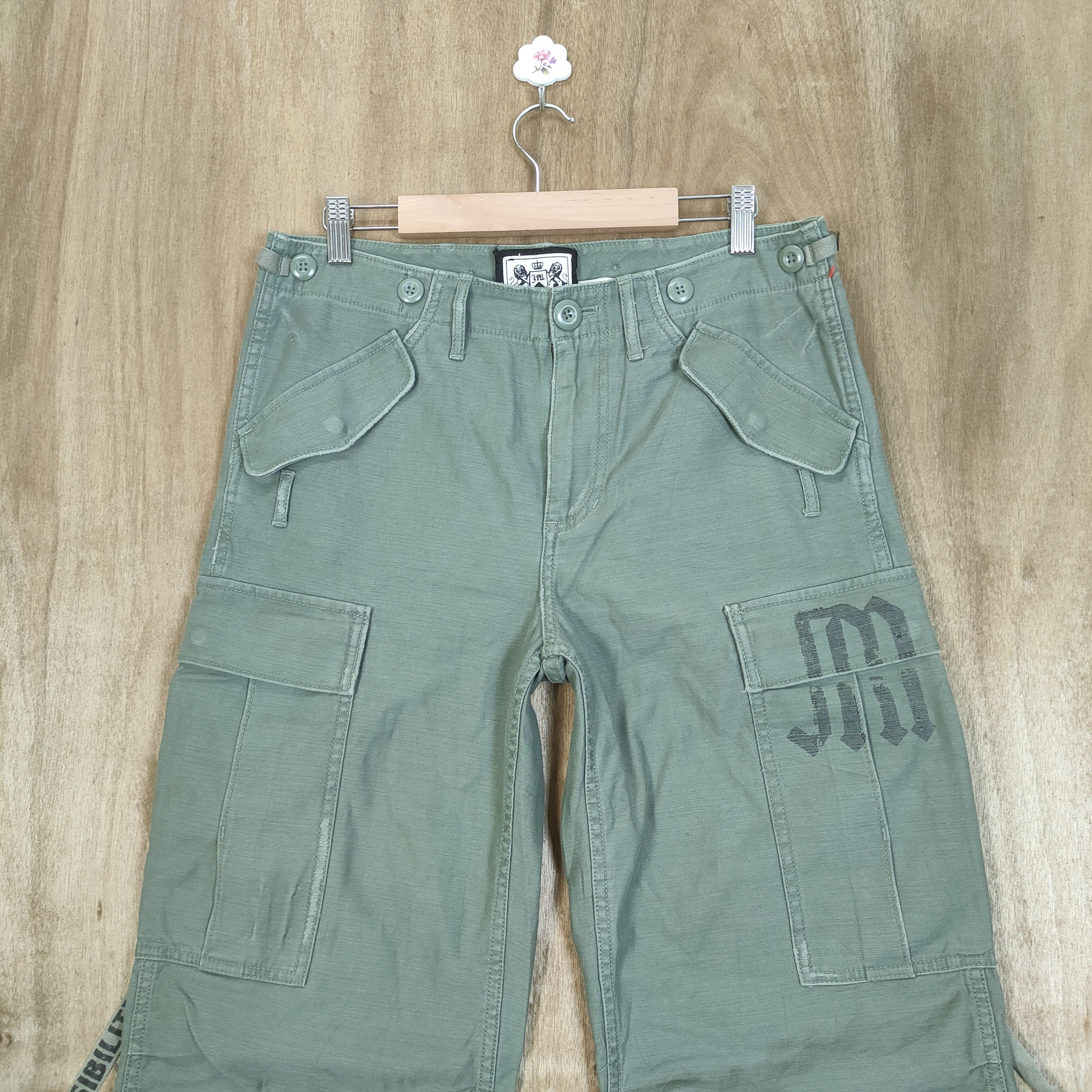 Japanese Brand VINTAGE JAPANESE BRAND BONDAGE CARGO PANTS Size US 30 / EU 46 - 3 Thumbnail