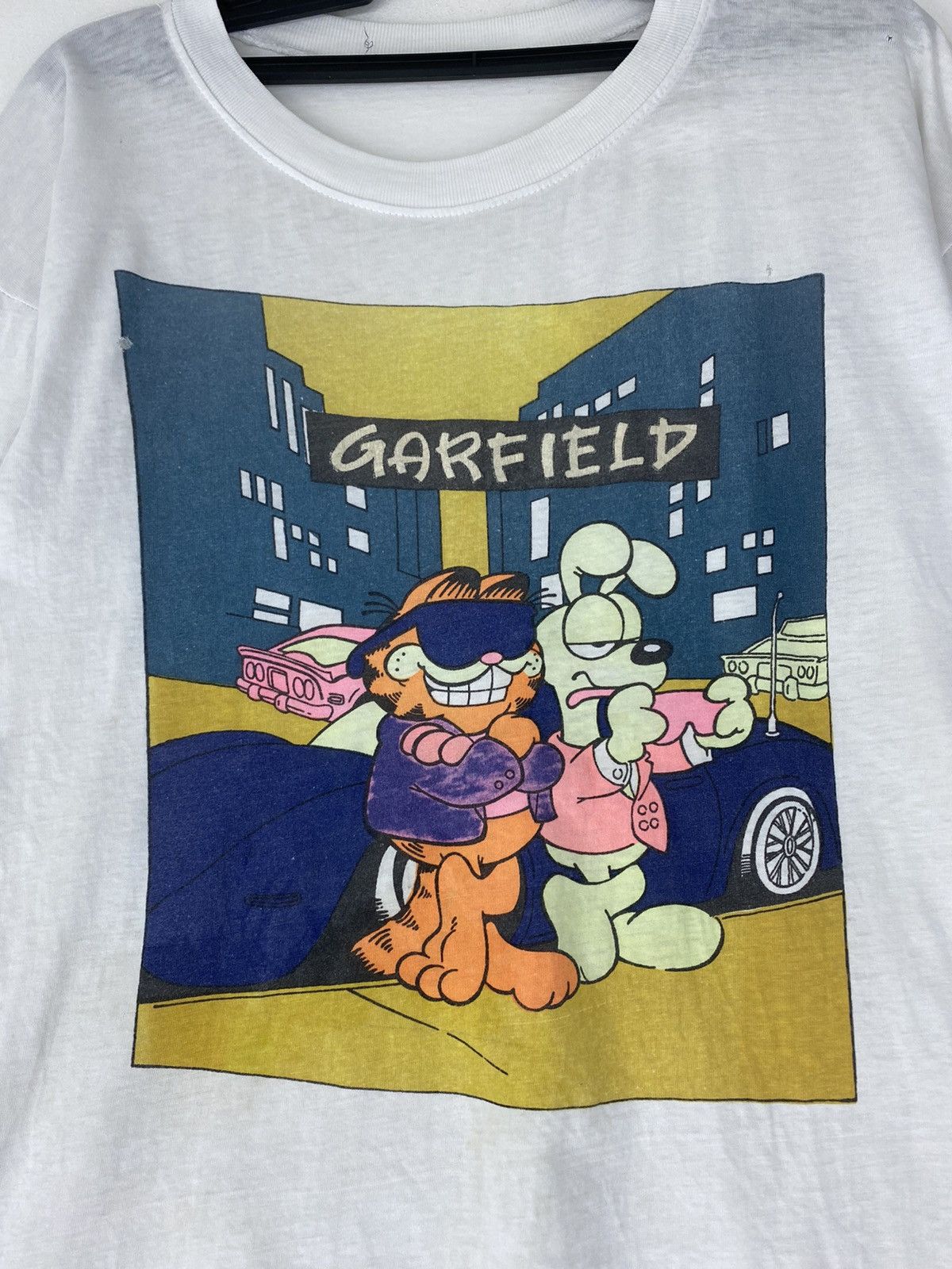 Cartoon Network × Vintage Vintage rare Garfield Size US L / EU 52-54 / 3 - 3 Thumbnail