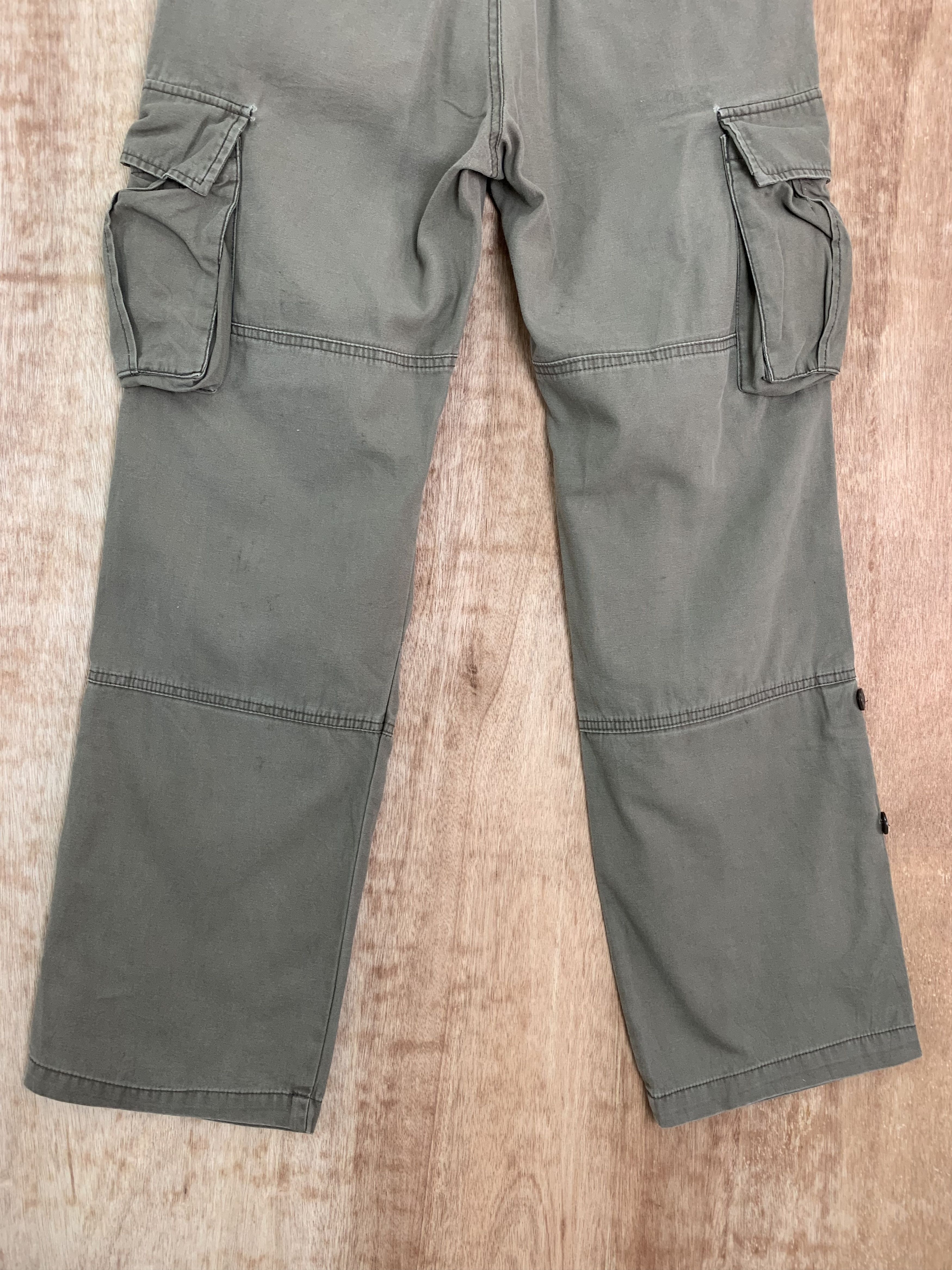 Japanese Brand Cargo Pants Double Knee Vtg Multipocket Travis Scott Style Size US 31 - 12 Thumbnail