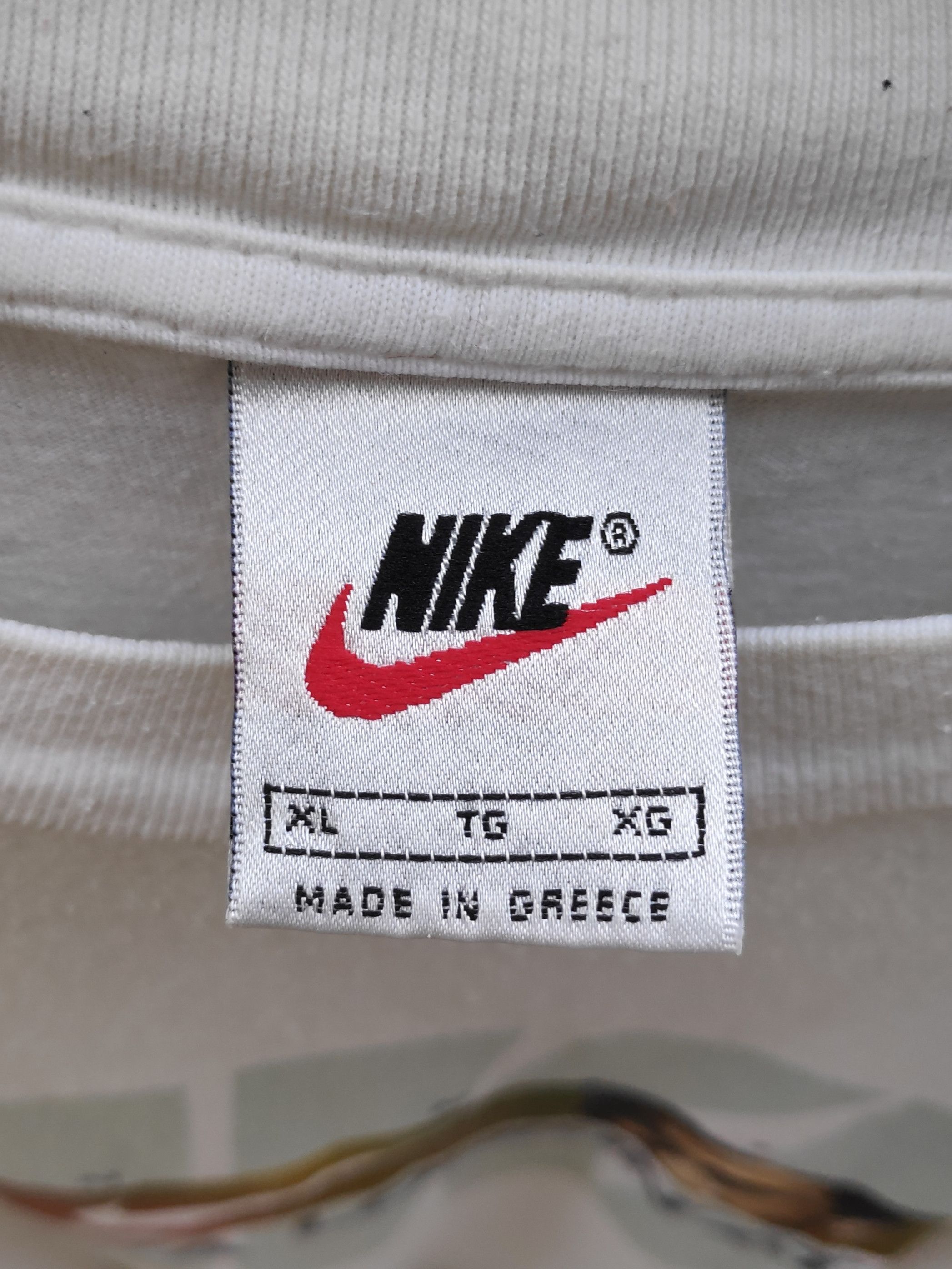 Japanese Brand × Nike 1990s Nike Andre Agassi vs Pete Sampras Vintage Tennis Court Size US XL / EU 56 / 4 - 5 Thumbnail