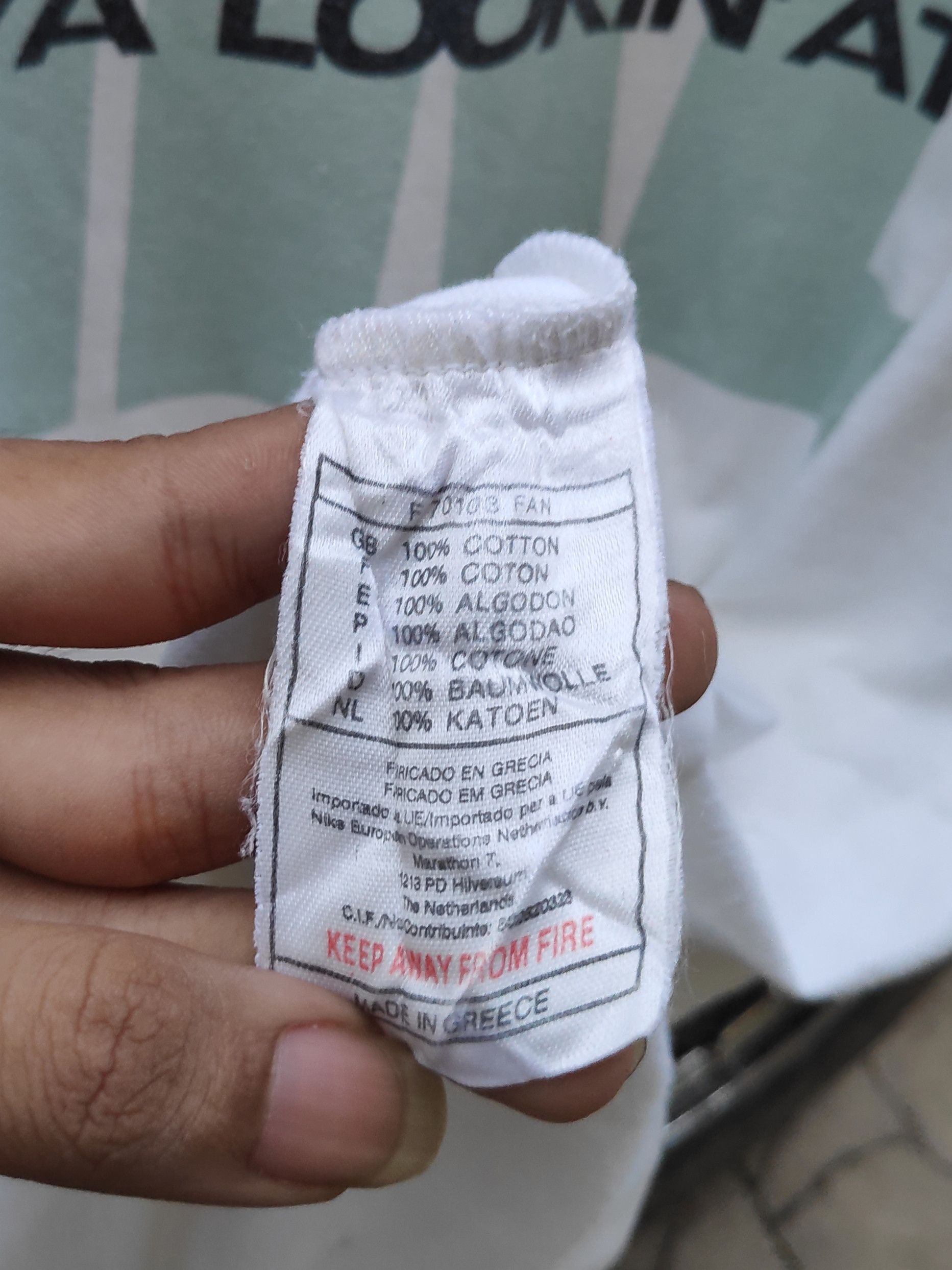 Japanese Brand × Nike 1990s Nike Andre Agassi vs Pete Sampras Vintage Tennis Court Size US XL / EU 56 / 4 - 7 Thumbnail