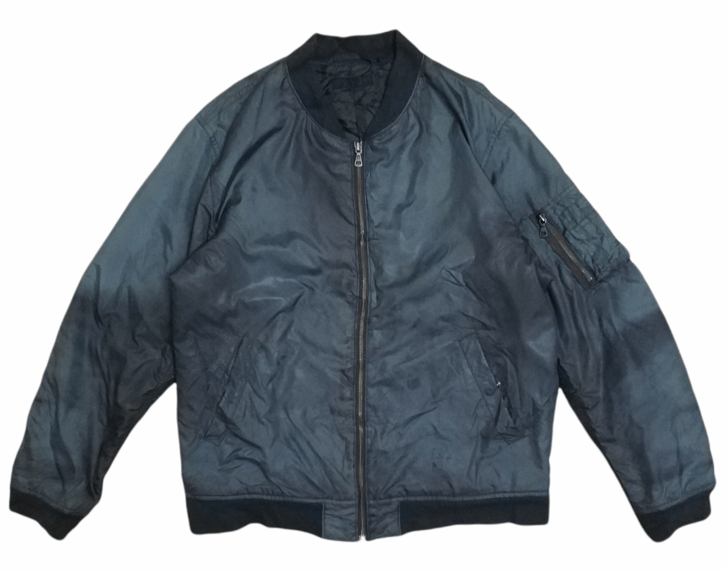 🔥 Distressed Faded Uniqlo Light Jacket
