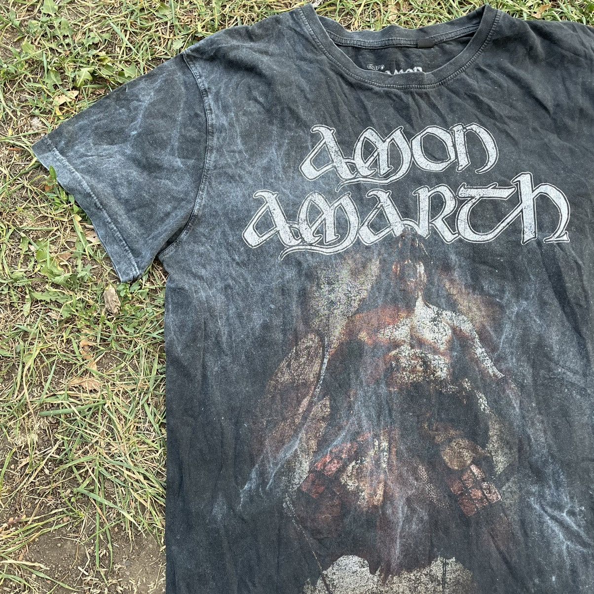 Band Tees Vintage Y2K Amarch Dead Horror Print Band Rock Streetwear Size US M / EU 48-50 / 2 - 3 Thumbnail