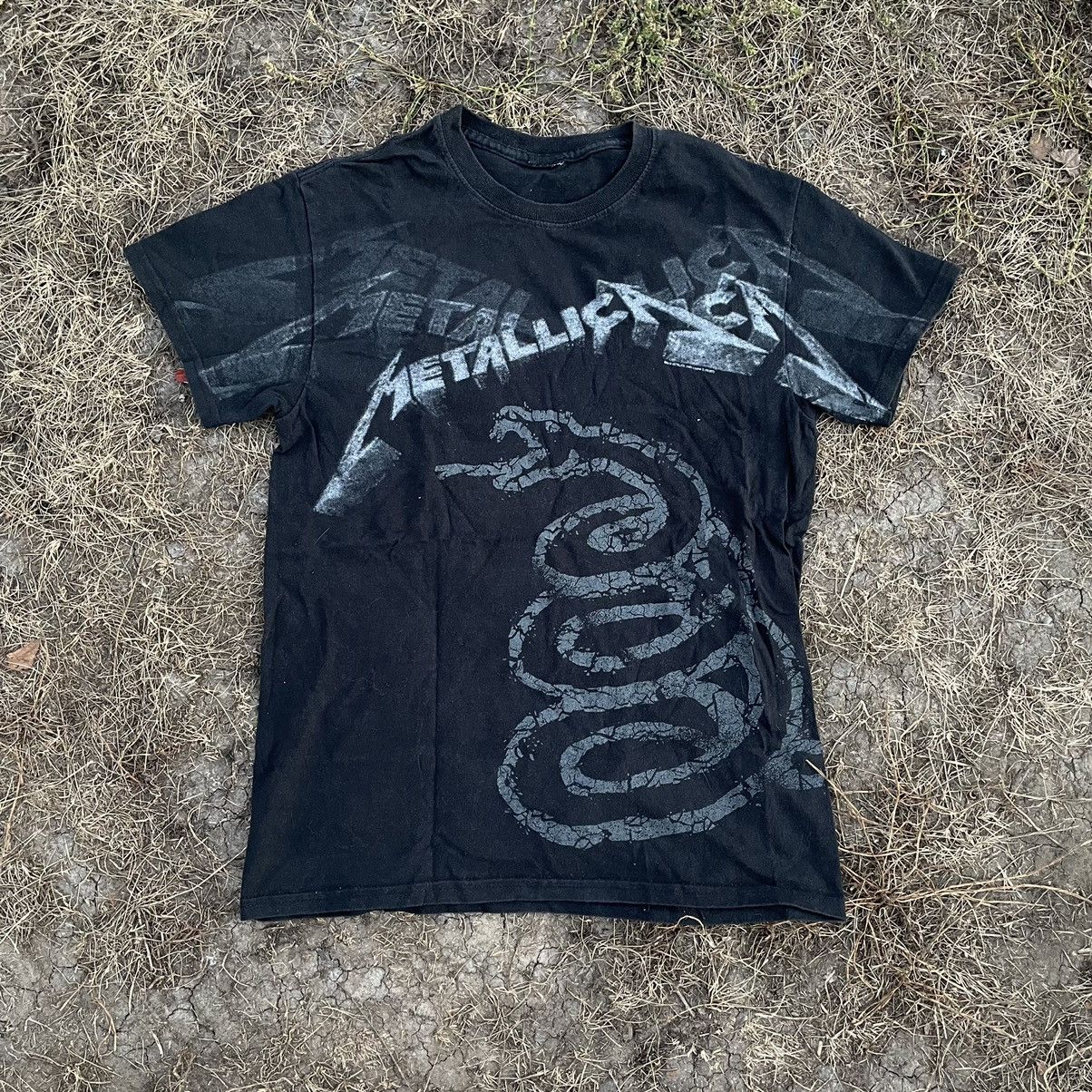 Vintage Vintage 90s Metallica Sun Faded Graphic Band Tee Grunge S Size US S / EU 44-46 / 1 - 1 Thumbnail