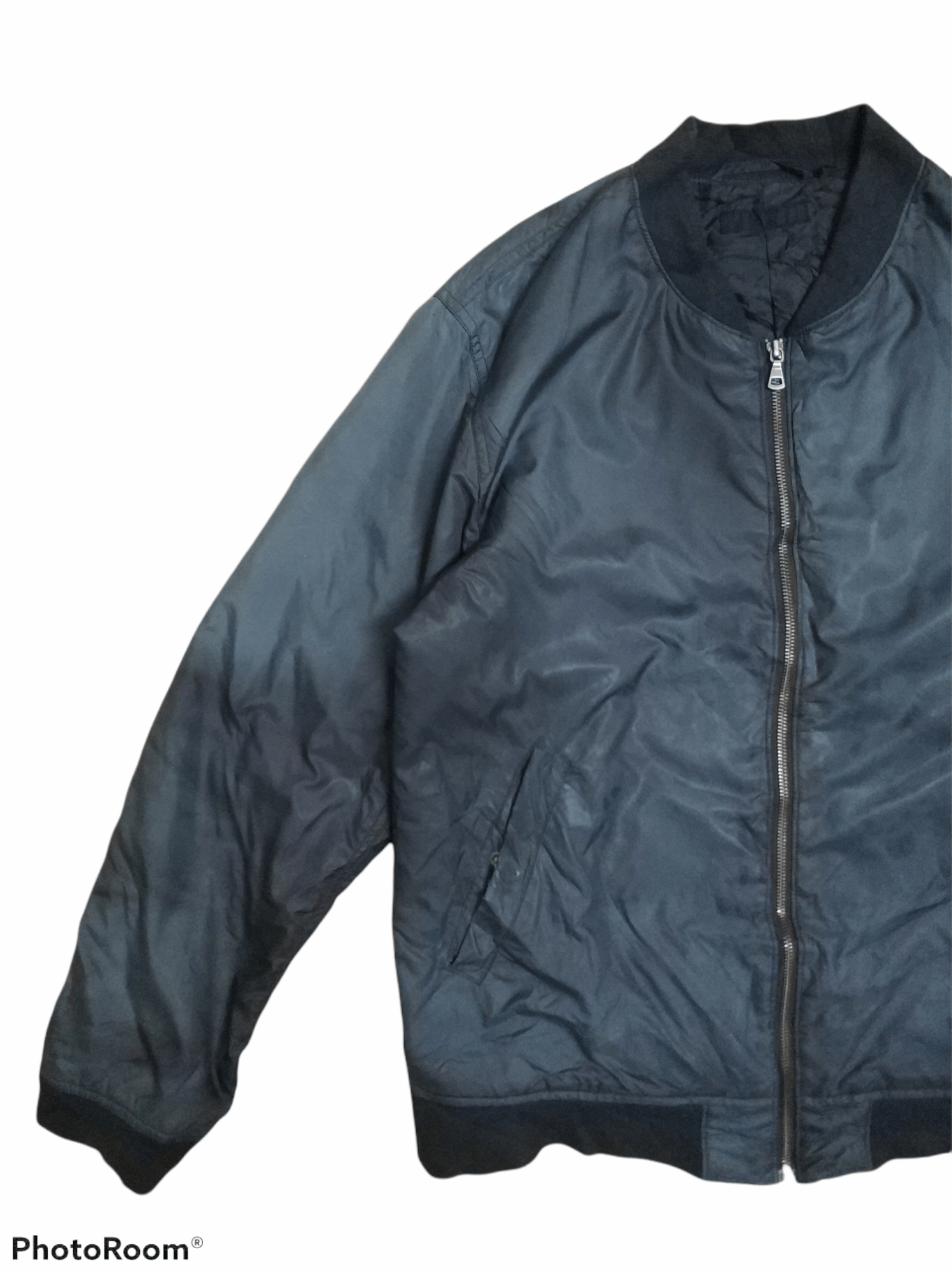 Japanese Brand 🔥 Distressed Faded Uniqlo Light Jacket Size US L / EU 52-54 / 3 - 3 Thumbnail