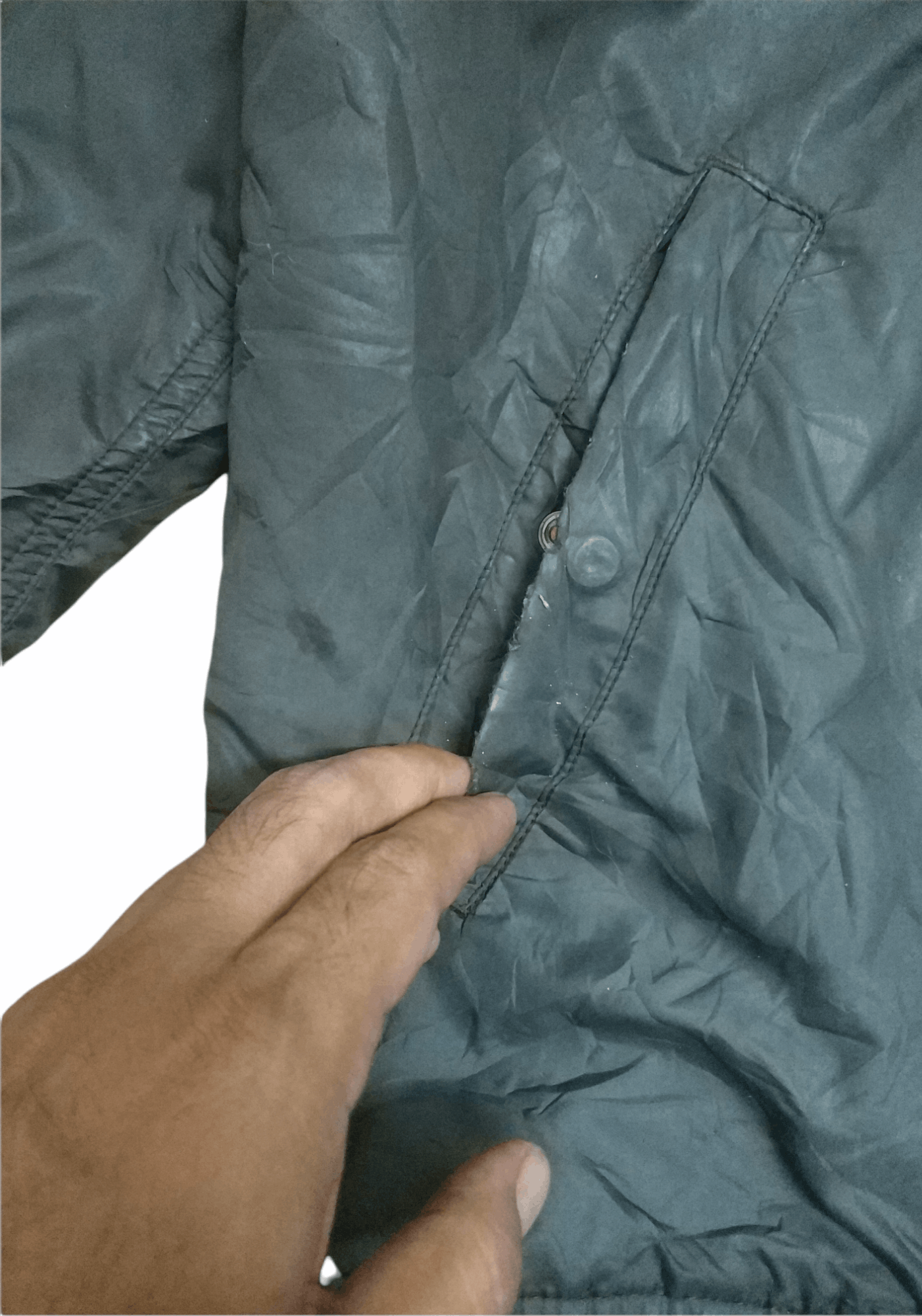 Japanese Brand 🔥 Distressed Faded Uniqlo Light Jacket Size US L / EU 52-54 / 3 - 4 Thumbnail