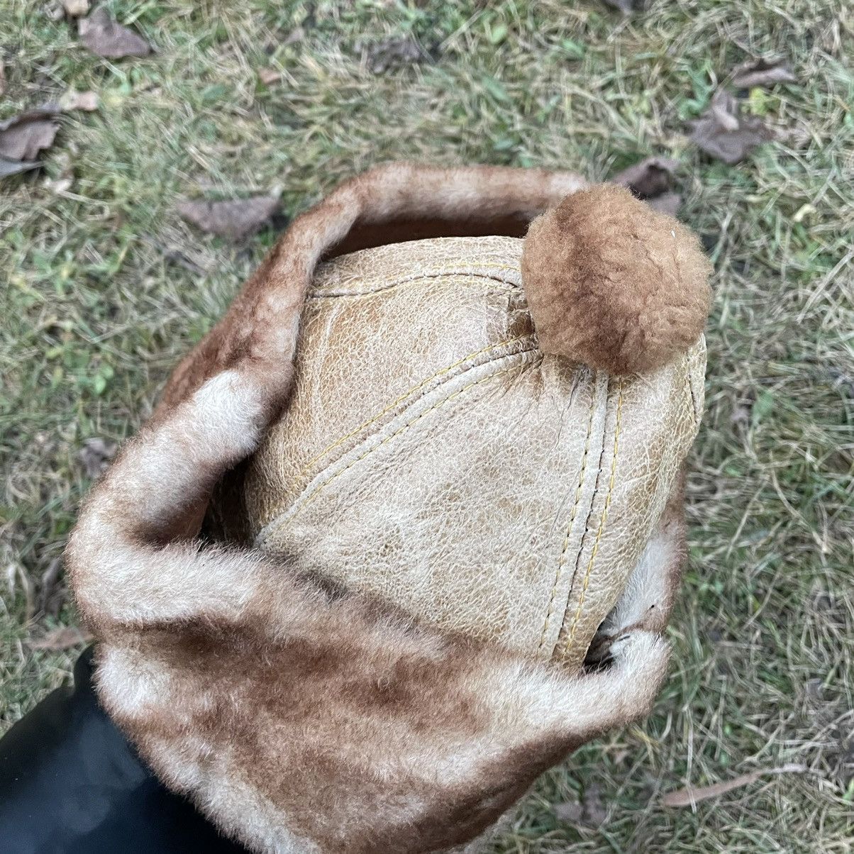 Vintage Vintage 90s Mohair Beanie Fuzzy Knit Grunge Streetwear OS Size ONE SIZE - 4 Thumbnail