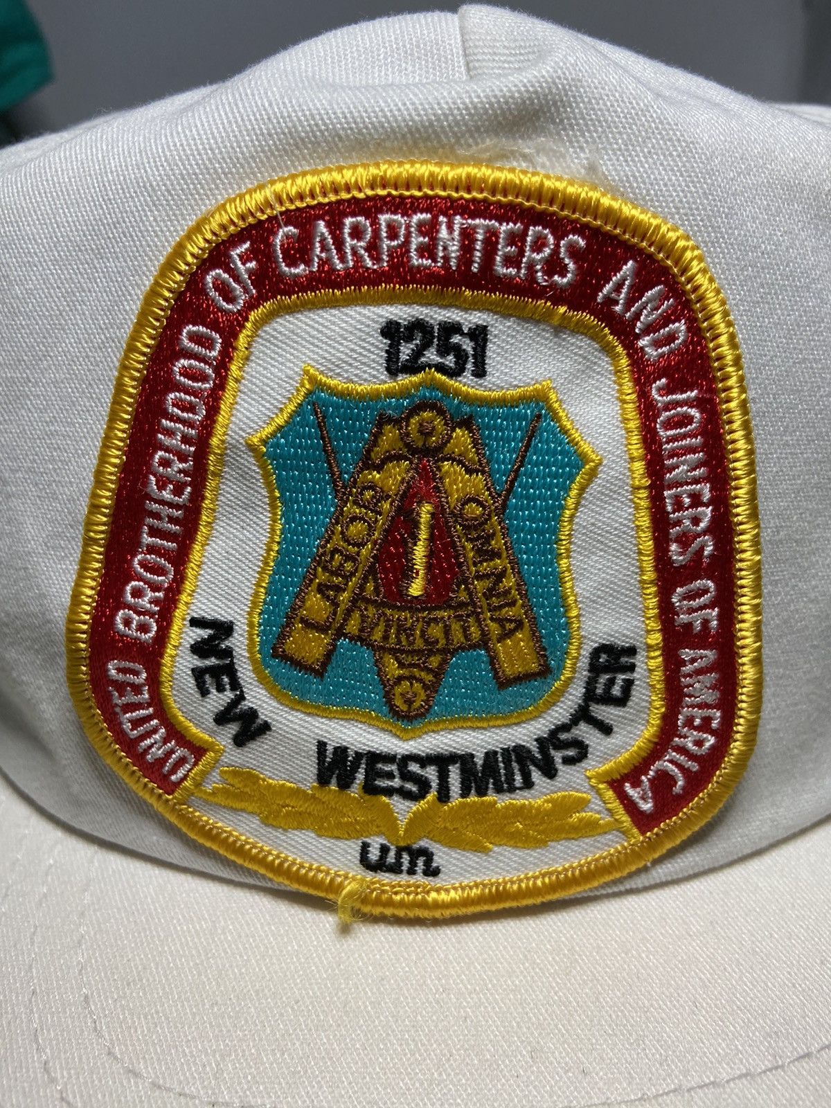 Vintage VINTAGE UNITED BROTHERHOOD OF CARPENTERS CANADA CAP HAT Size ONE SIZE - 2 Thumbnail