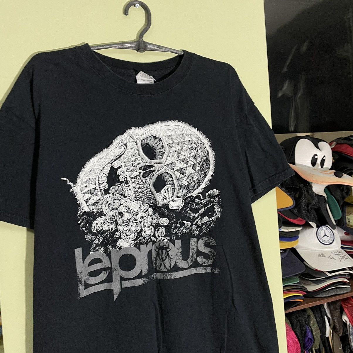Vintage Vintage Y2K Tee 90s Skulls Dead Face Horror L Size US L / EU 52-54 / 3 - 4 Thumbnail