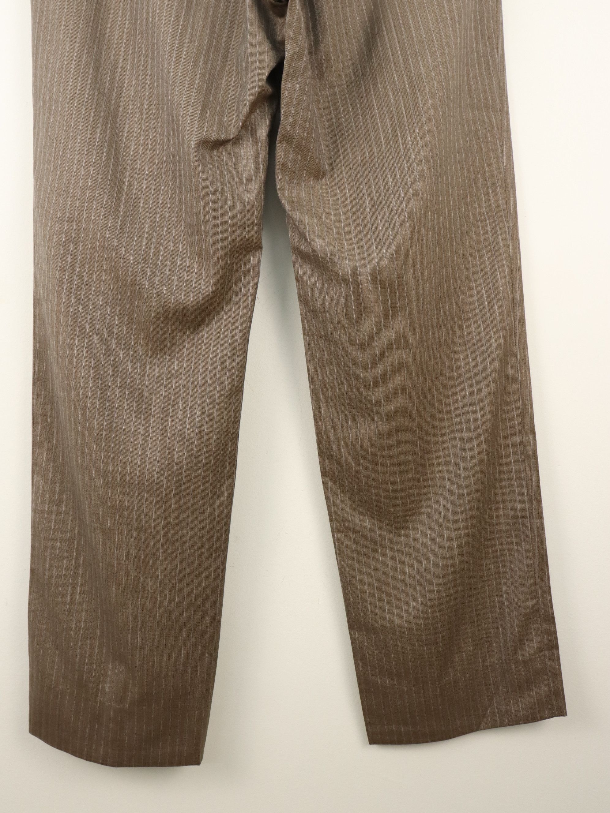 Kiton KITON Napoli Pinstripes Slack Pants Made in Italy Size US 32 / EU 48 - 12 Thumbnail
