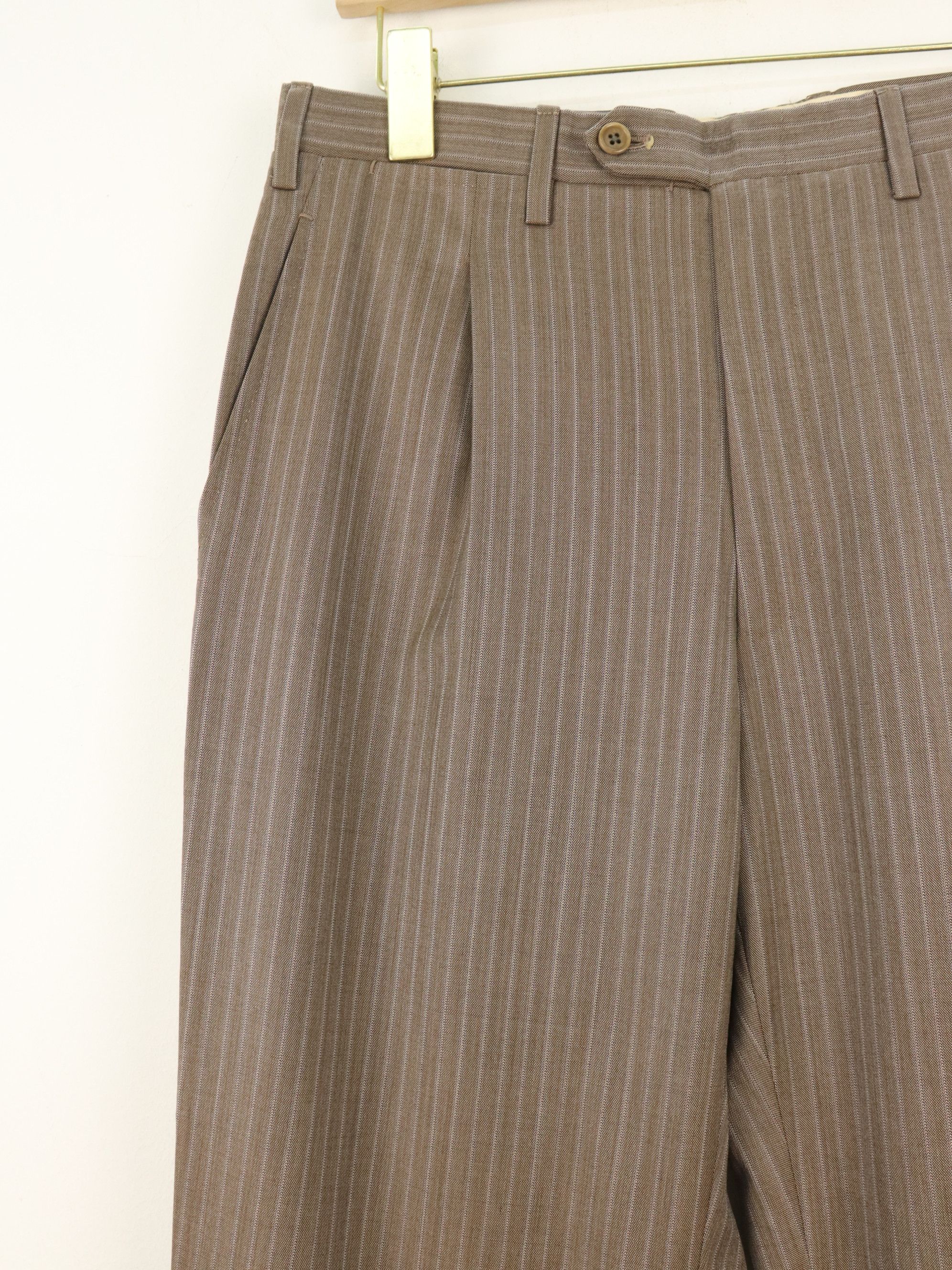 Kiton KITON Napoli Pinstripes Slack Pants Made in Italy Size US 32 / EU 48 - 5 Thumbnail
