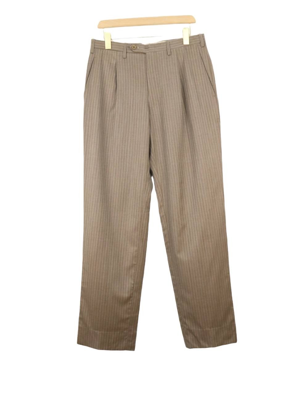 Kiton KITON Napoli Pinstripes Slack Pants Made in Italy Size US 32 / EU 48 - 3 Thumbnail