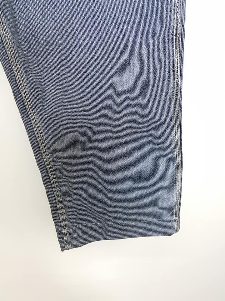 Eternal Japan ETERNAL Pinstripe Cinch wide Straight Button Up Pant Size US 33 - 13 Thumbnail