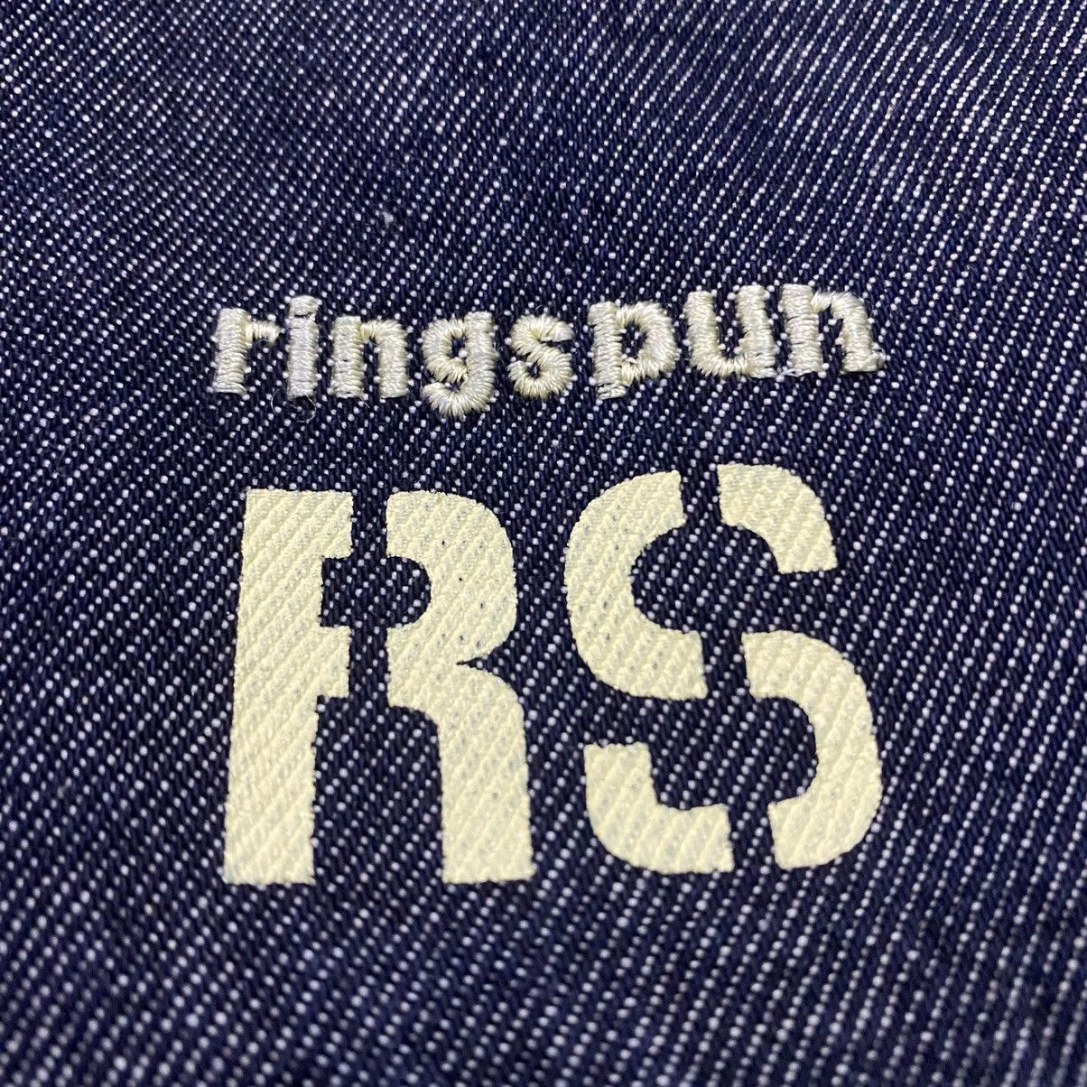 Japanese Brand × Ringspun Ringspun 2001 Denim Long Jacket Size US L / EU 52-54 / 3 - 9 Thumbnail