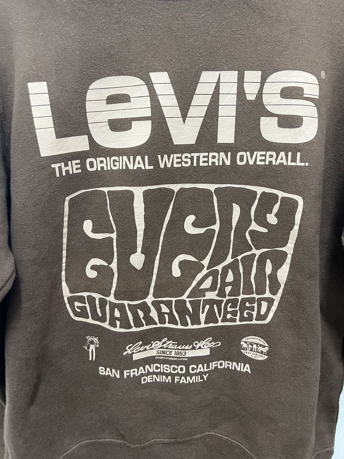 Levi's Vintage Levis Spell Out Sweatshirt Size US M / EU 48-50 / 2 - 3 Thumbnail