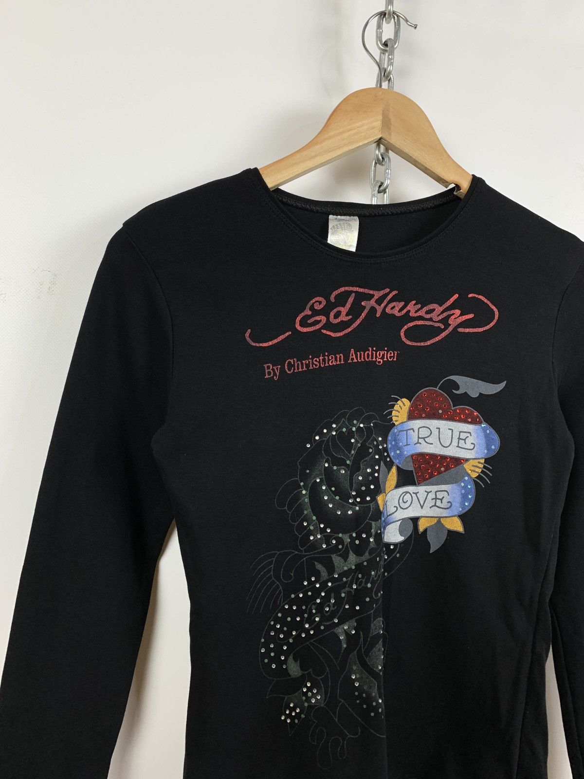 Christian Audigier Women’s Ed Hardy by Christian Audigier Long Sleeve Shirt Size S / US 4 / IT 40 - 5 Thumbnail