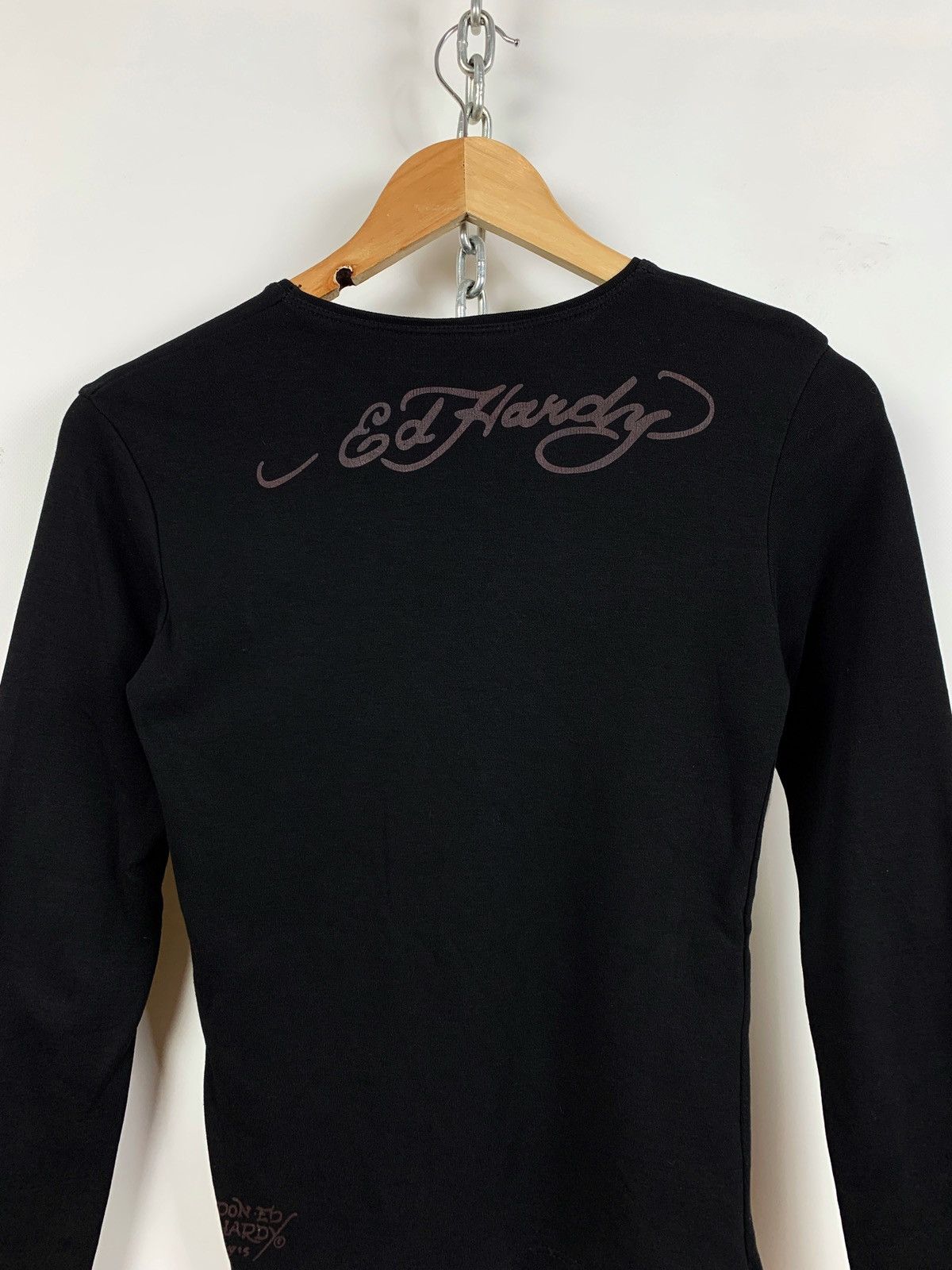 Christian Audigier Women’s Ed Hardy by Christian Audigier Long Sleeve Shirt Size S / US 4 / IT 40 - 8 Thumbnail