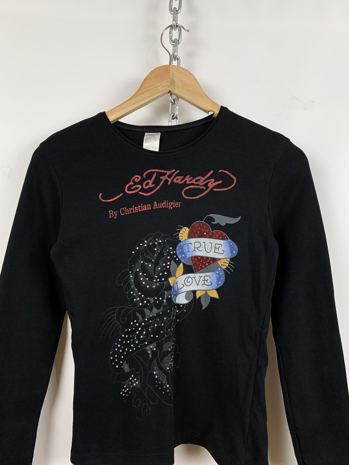 Christian Audigier Women’s Ed Hardy by Christian Audigier Long Sleeve Shirt Size S / US 4 / IT 40 - 3 Thumbnail