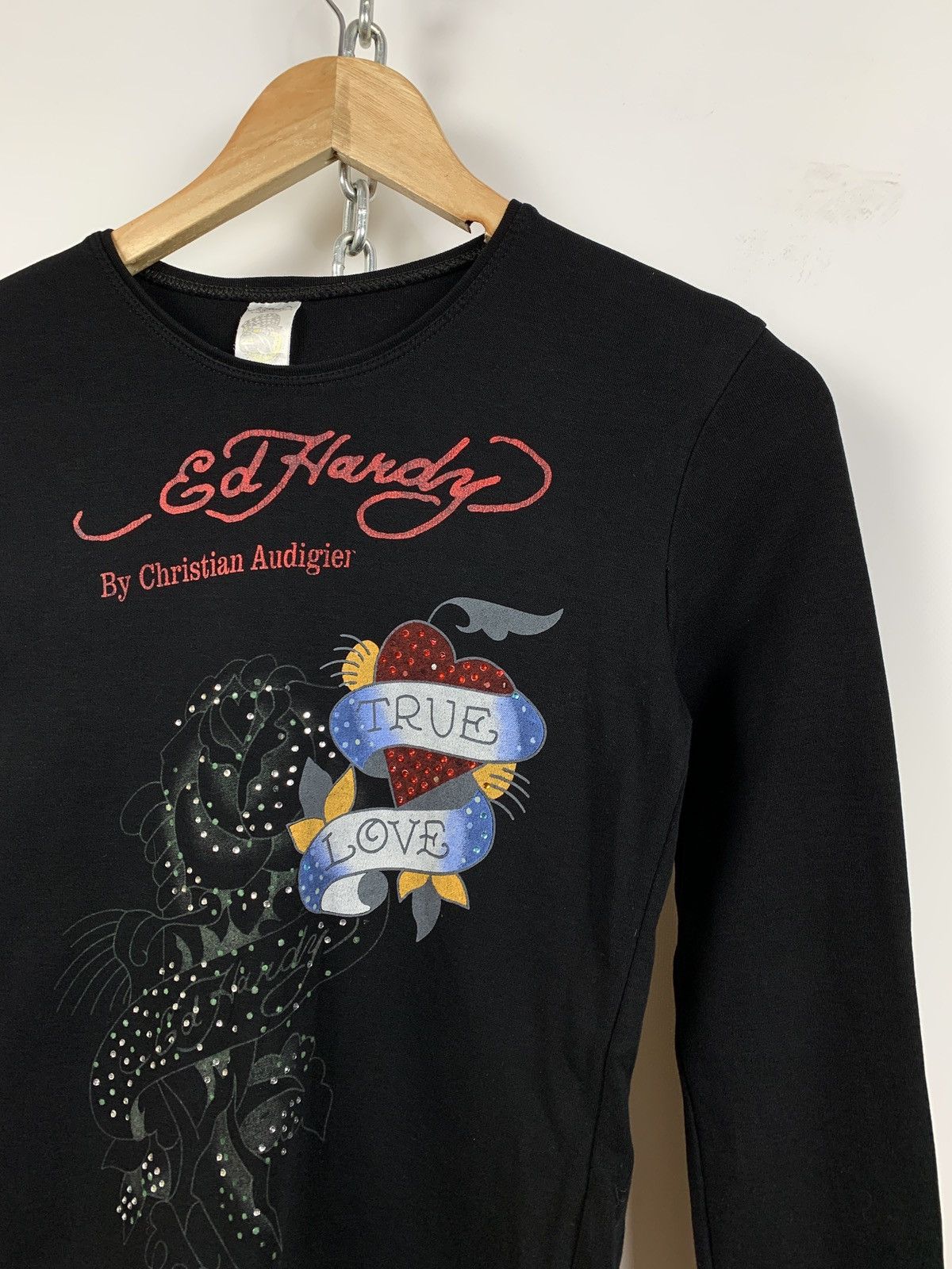 Christian Audigier Women’s Ed Hardy by Christian Audigier Long Sleeve Shirt Size S / US 4 / IT 40 - 4 Thumbnail