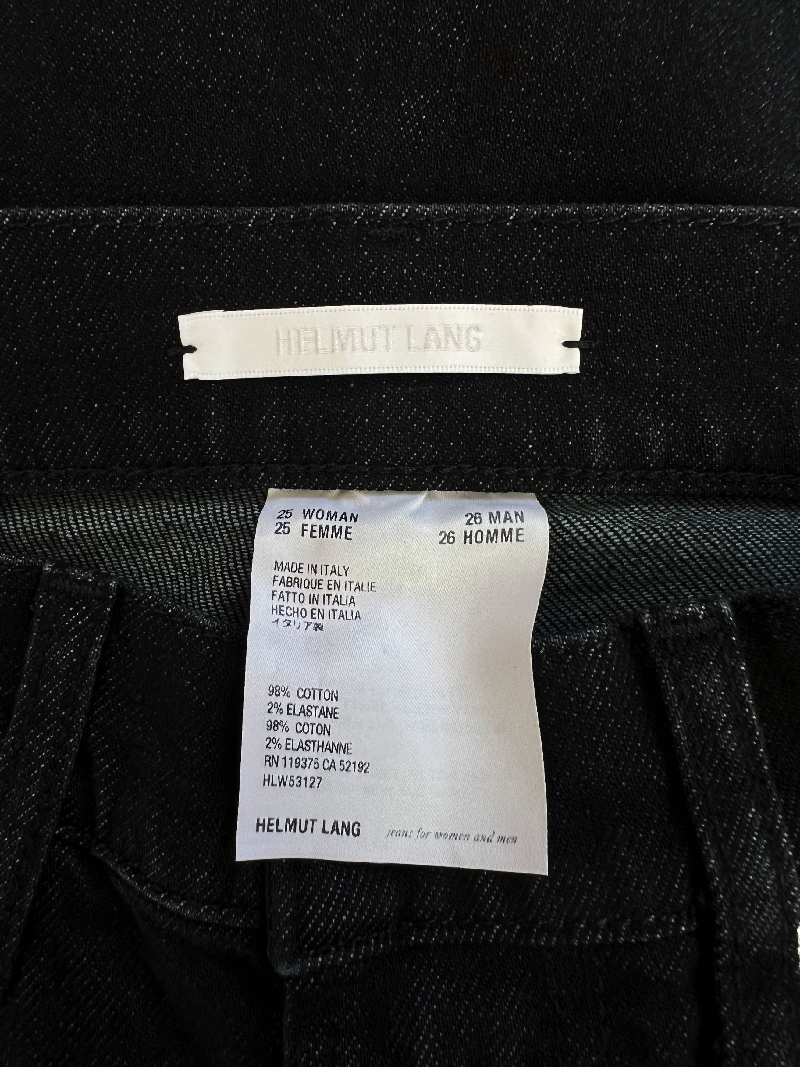 Helmut Lang ⚡️QUICK SALE⚡️Helmut Lang Washed Black Jeans Size 25" / US 0 / IT 36 - 3 Thumbnail