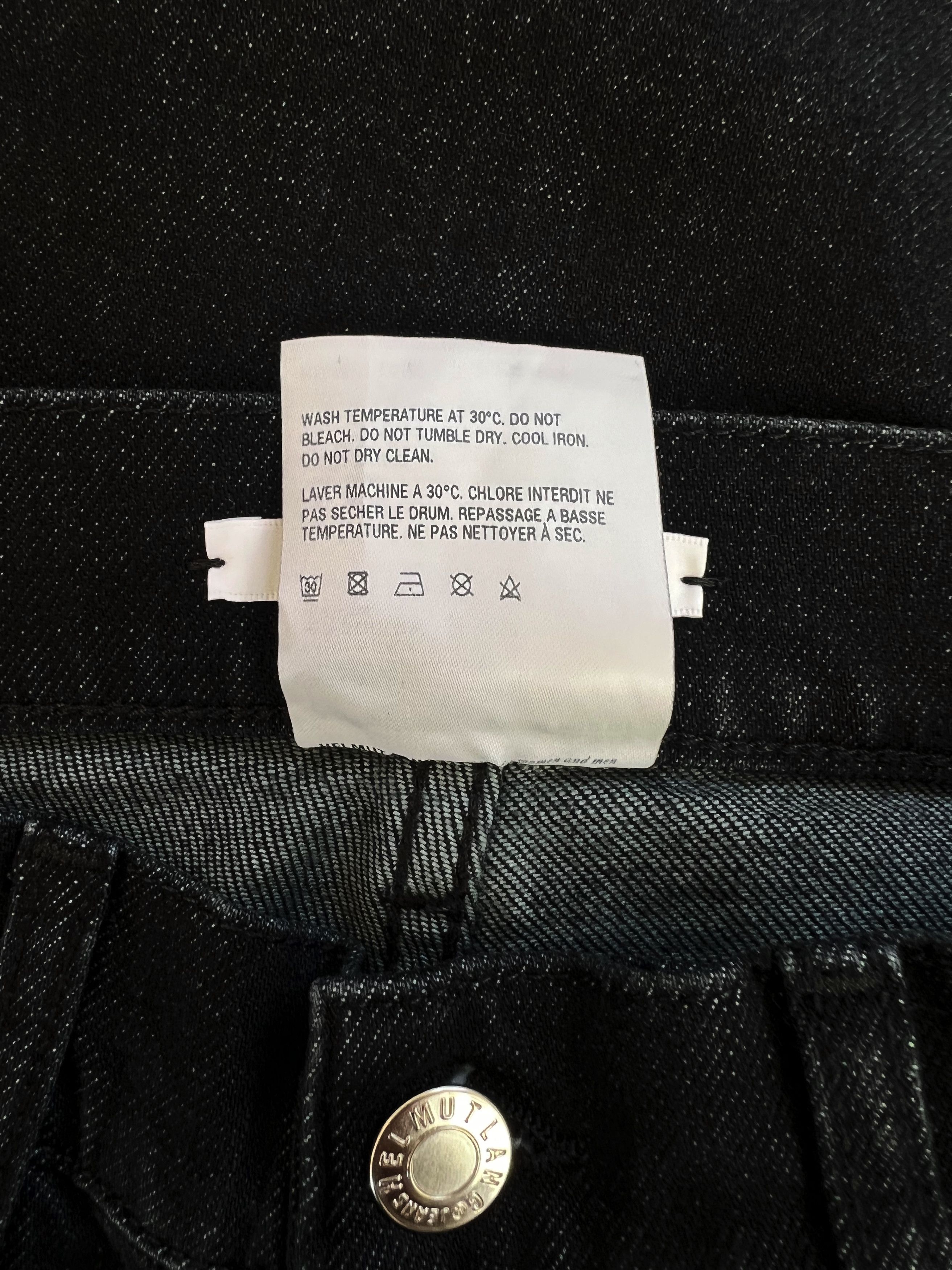 Helmut Lang ⚡️QUICK SALE⚡️Helmut Lang Washed Black Jeans Size 25" / US 0 / IT 36 - 4 Thumbnail