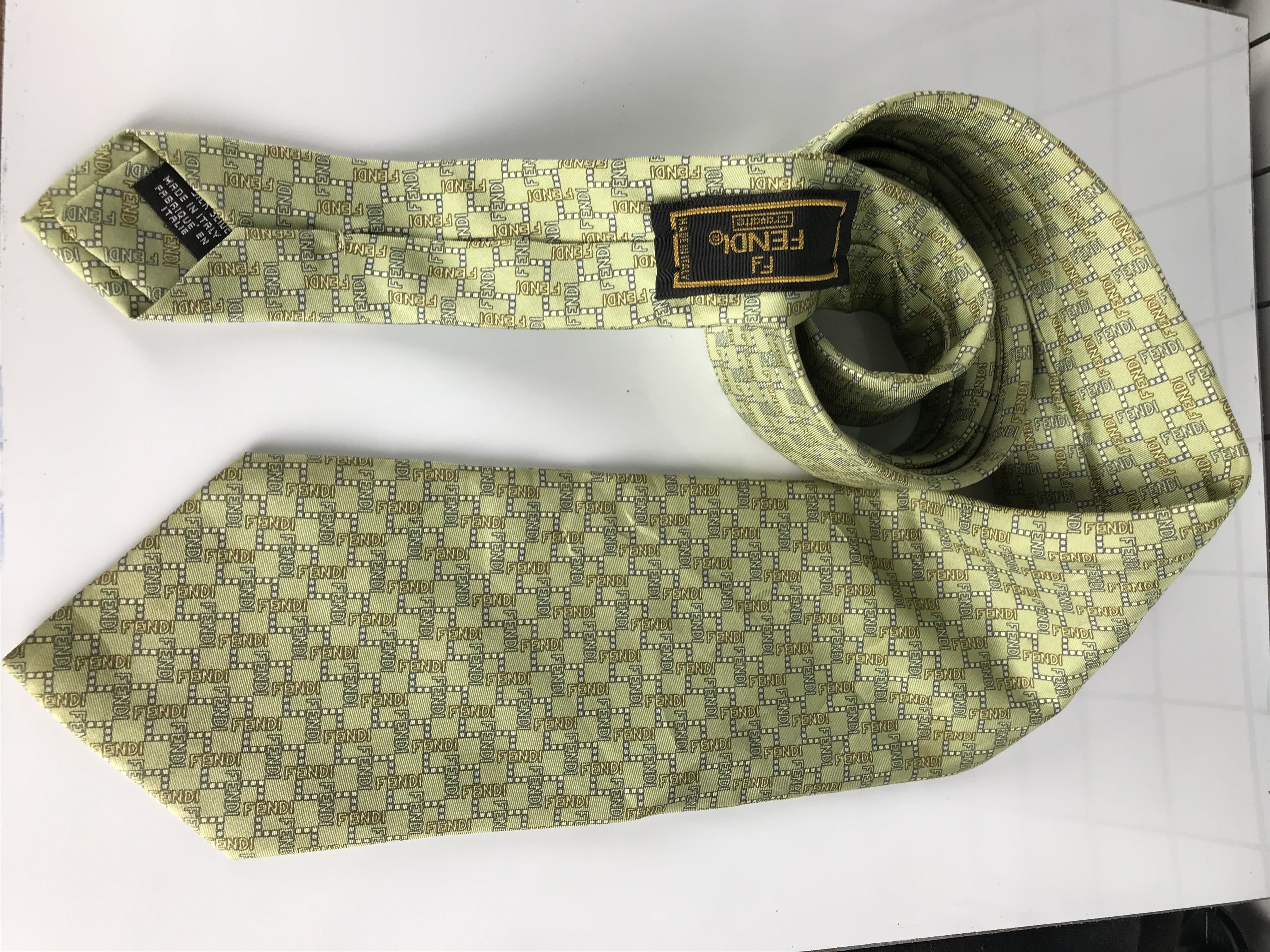 Fendi Fendi Necktie Size ONE SIZE - 5 Thumbnail