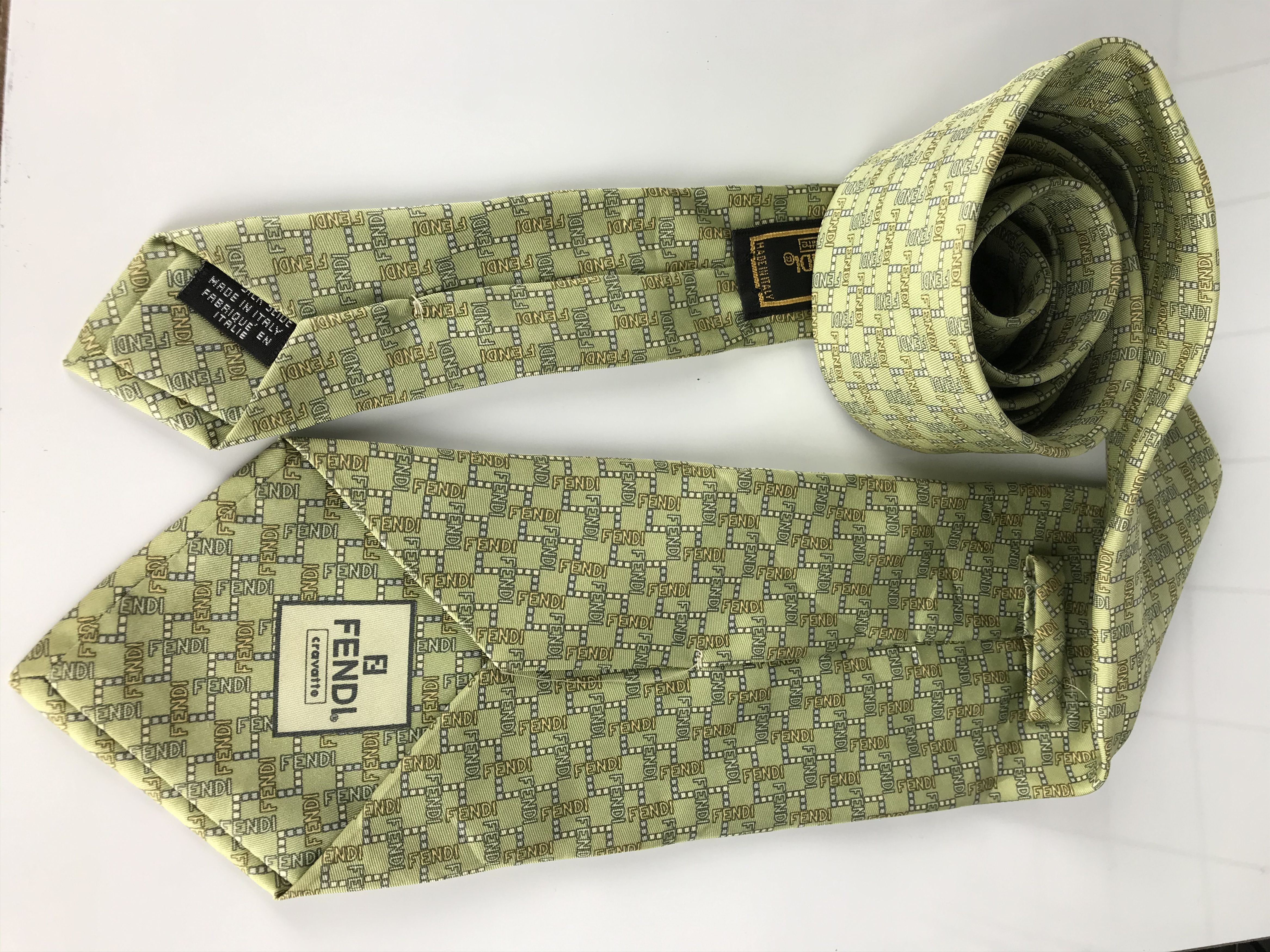 Fendi Fendi Necktie Size ONE SIZE - 1 Thumbnail