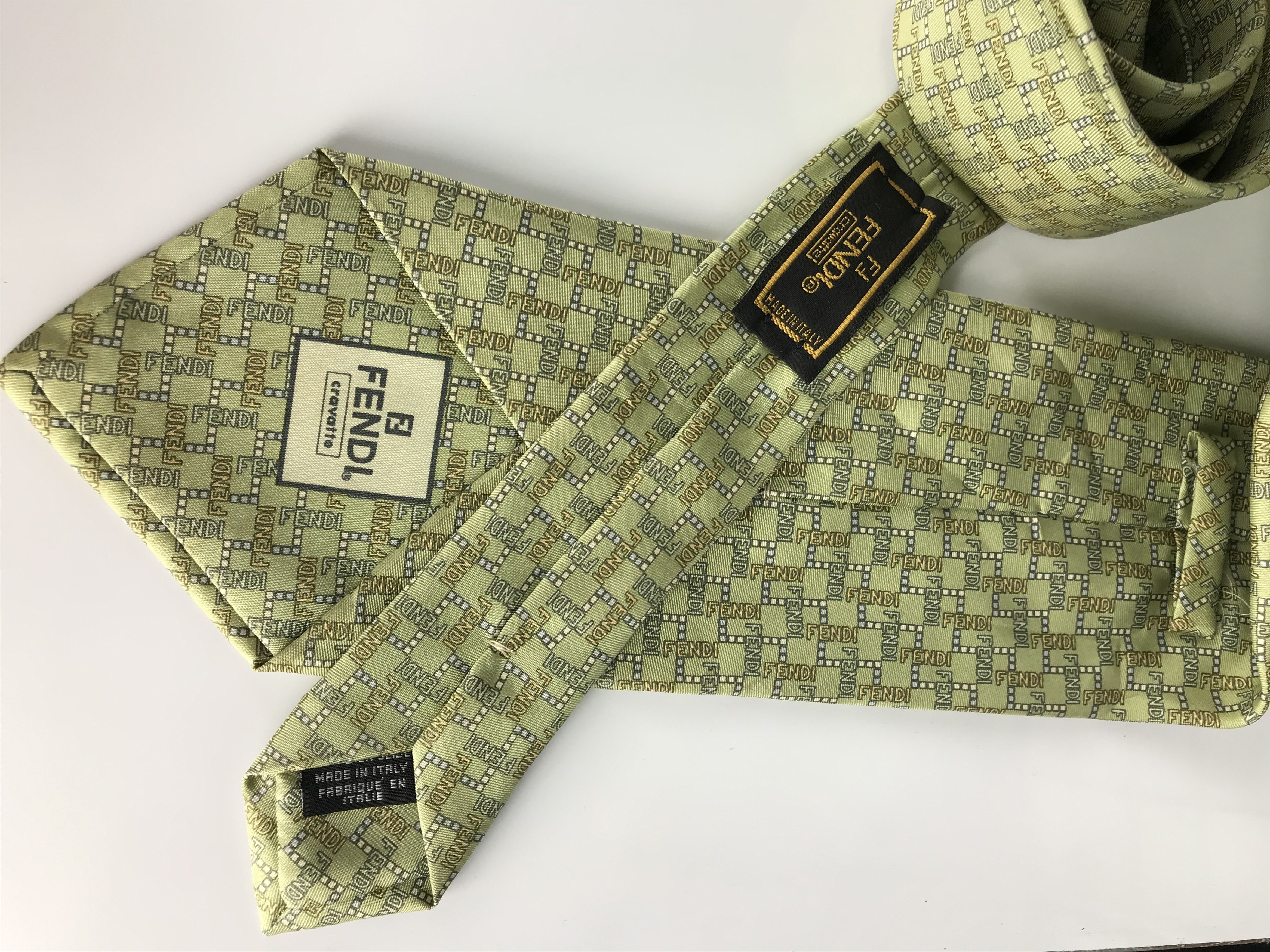 Fendi Fendi Necktie Size ONE SIZE - 3 Thumbnail