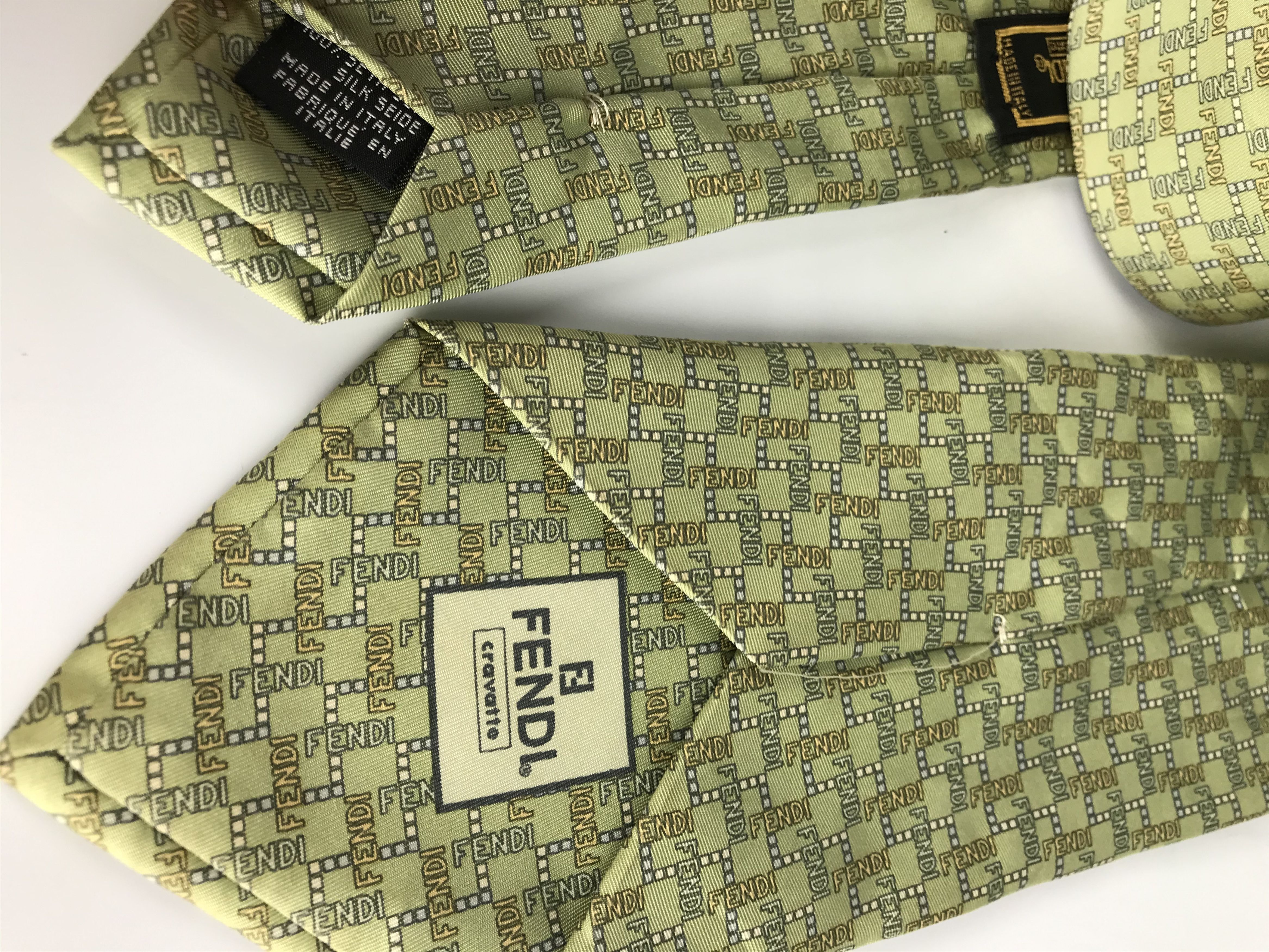 Fendi Fendi Necktie Size ONE SIZE - 2 Thumbnail
