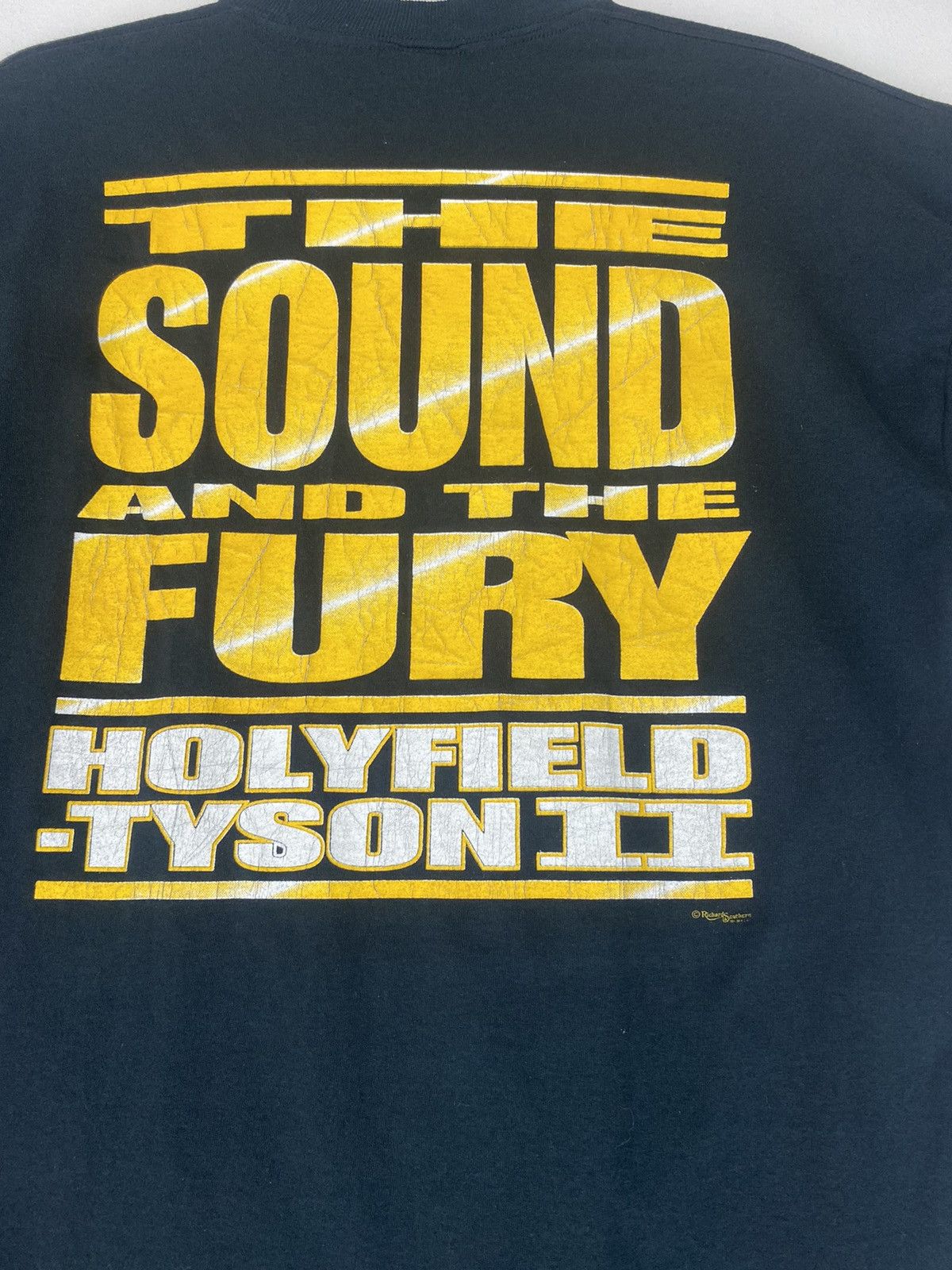 Vintage Vintage rare Mike Tyson Evander Holyfield boxing Size US L / EU 52-54 / 3 - 6 Thumbnail