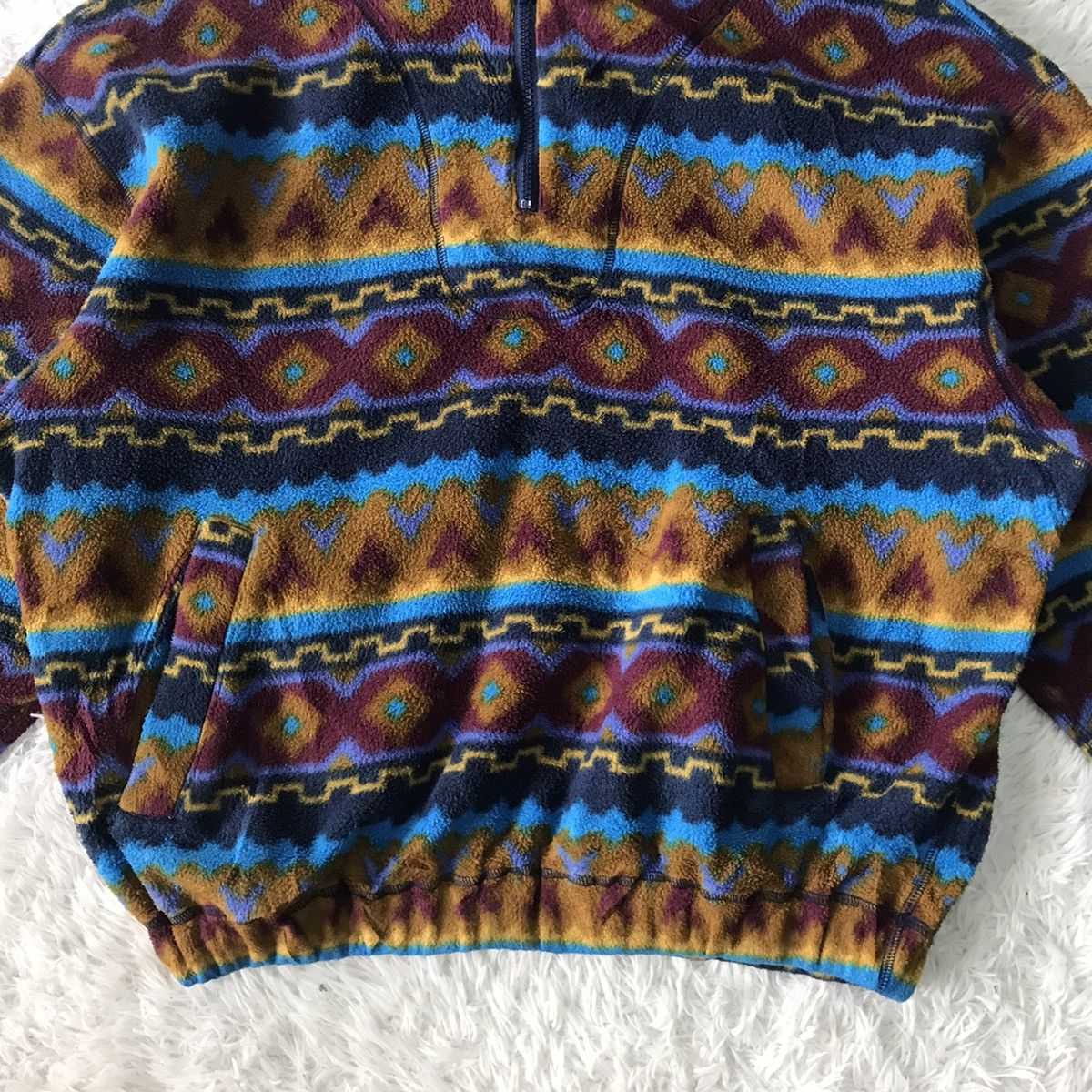 Phenix 💥Printed Native Nordy Phenix Polartec Fleece Pullover Size US M / EU 48-50 / 2 - 5 Thumbnail