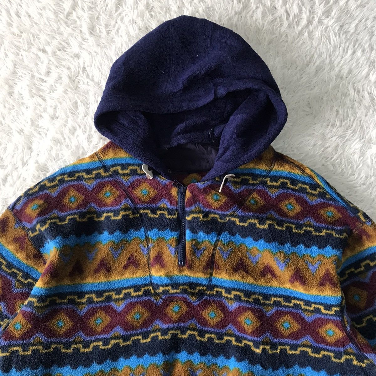 Phenix 💥Printed Native Nordy Phenix Polartec Fleece Pullover Size US M / EU 48-50 / 2 - 6 Thumbnail