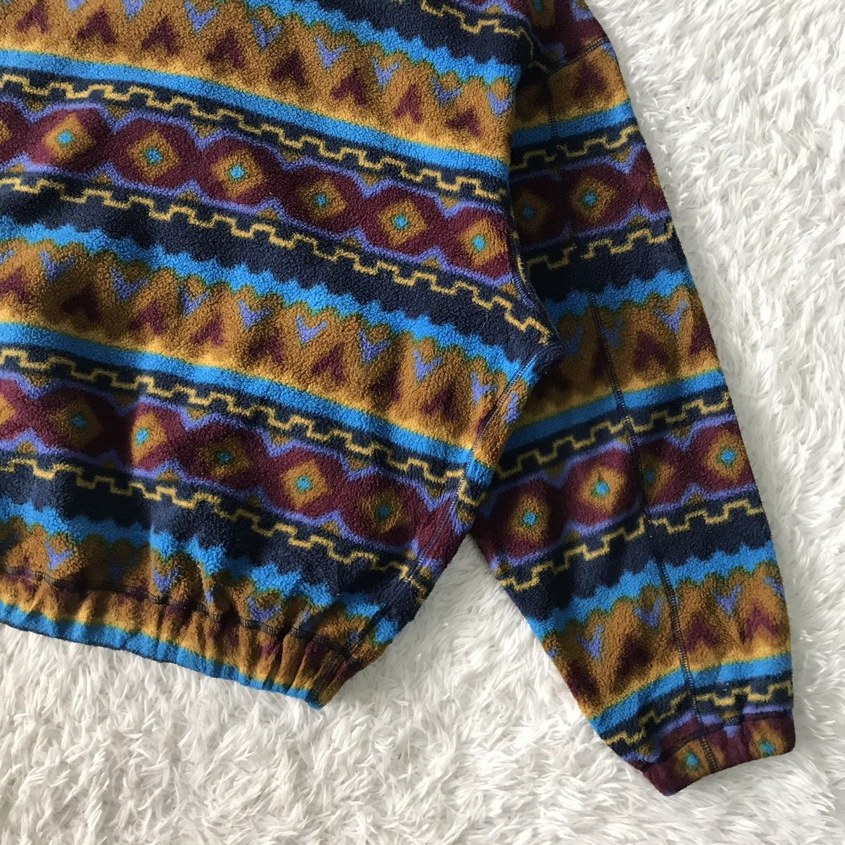Phenix 💥Printed Native Nordy Phenix Polartec Fleece Pullover Size US M / EU 48-50 / 2 - 11 Thumbnail