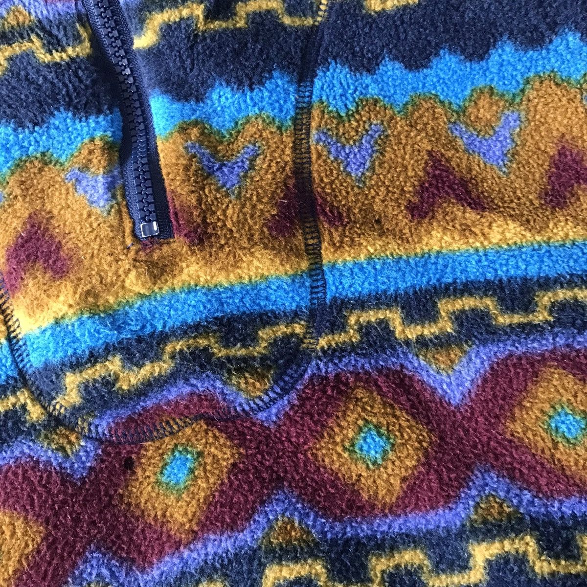 Phenix 💥Printed Native Nordy Phenix Polartec Fleece Pullover Size US M / EU 48-50 / 2 - 9 Thumbnail