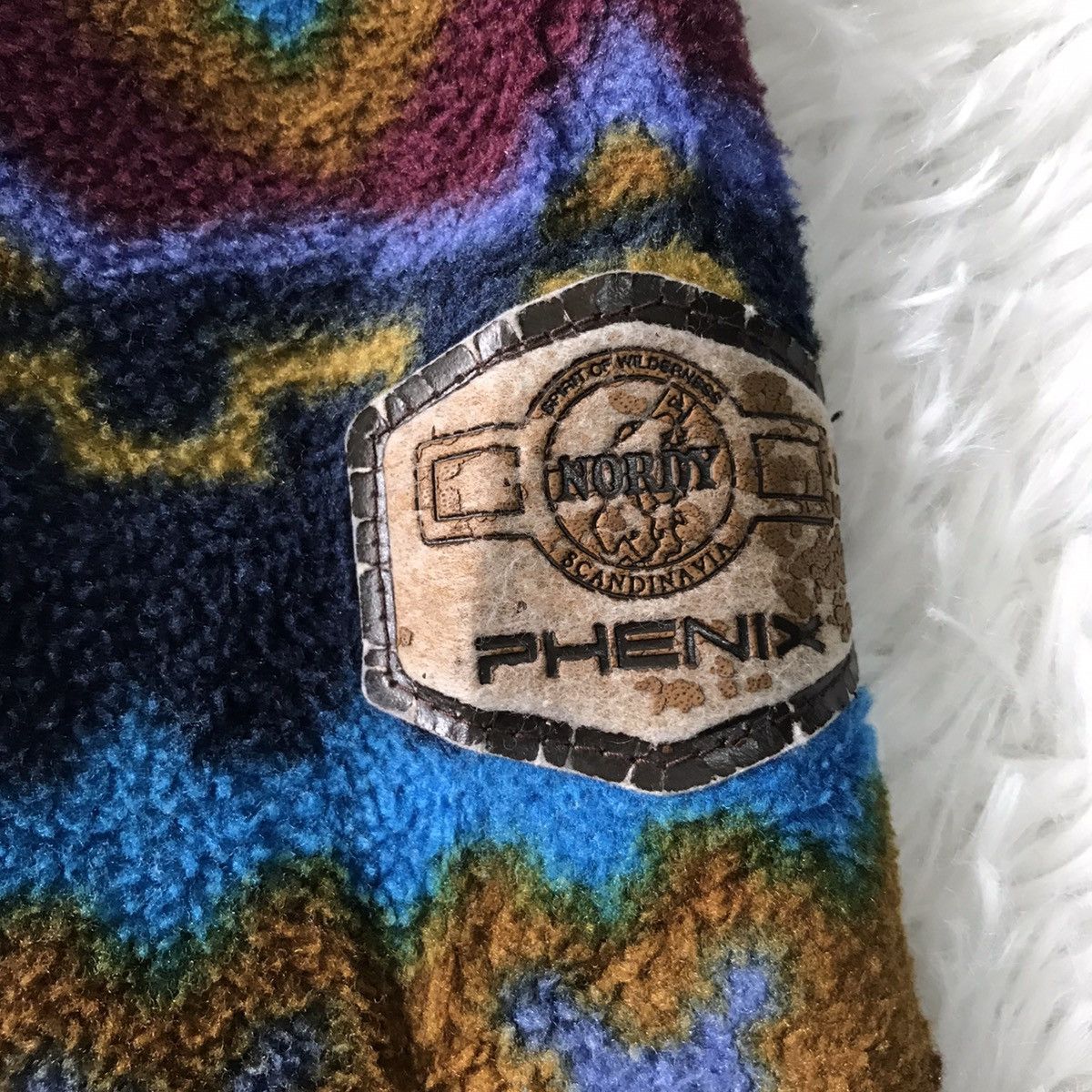 Phenix 💥Printed Native Nordy Phenix Polartec Fleece Pullover Size US M / EU 48-50 / 2 - 7 Thumbnail