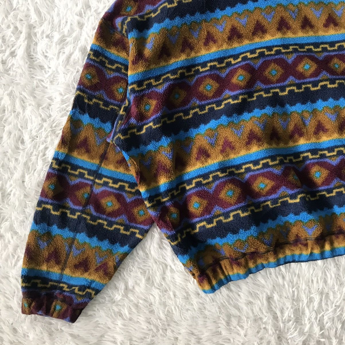 Phenix 💥Printed Native Nordy Phenix Polartec Fleece Pullover Size US M / EU 48-50 / 2 - 10 Thumbnail