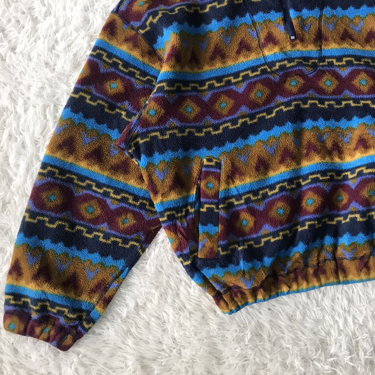 Phenix 💥Printed Native Nordy Phenix Polartec Fleece Pullover Size US M / EU 48-50 / 2 - 3 Thumbnail