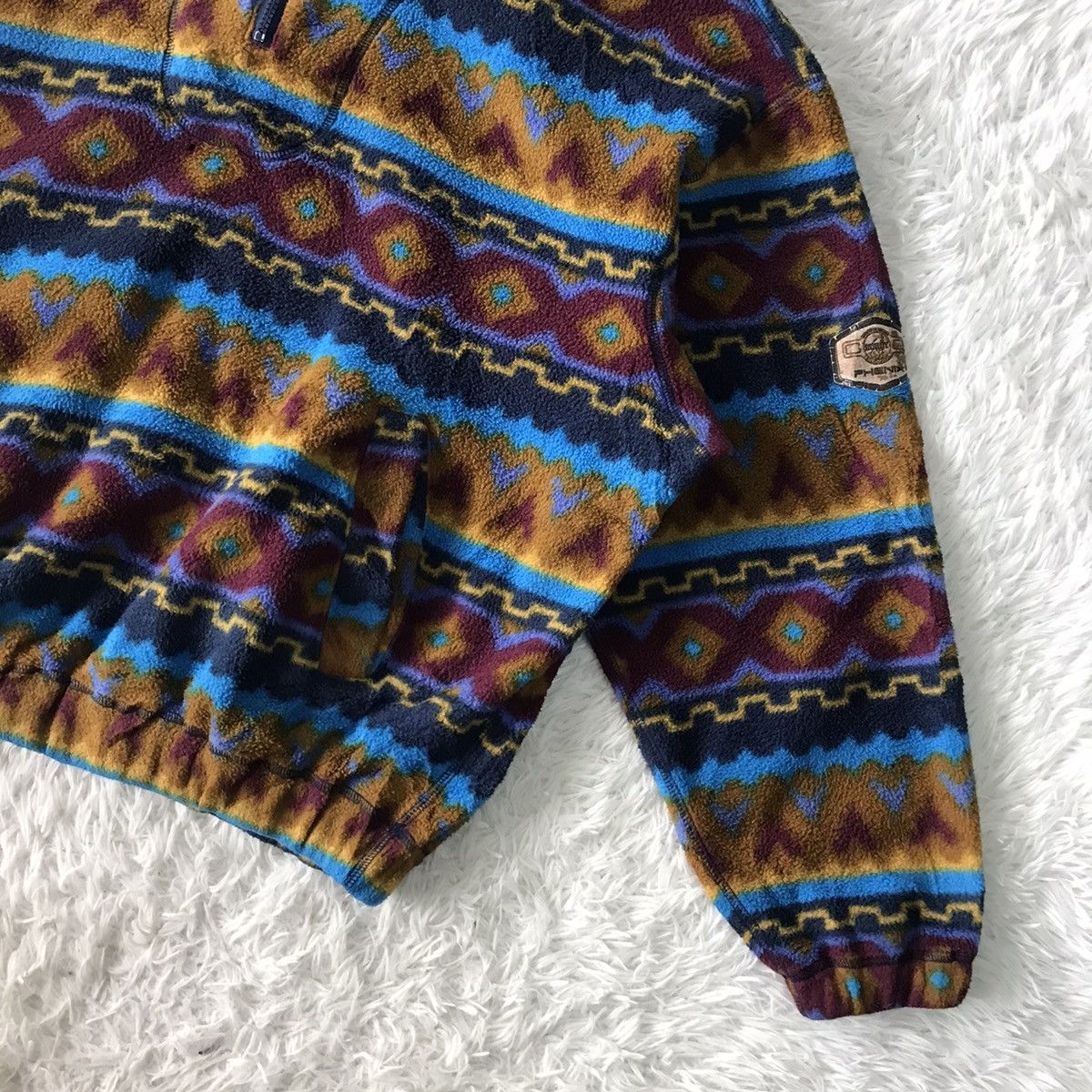 Phenix 💥Printed Native Nordy Phenix Polartec Fleece Pullover Size US M / EU 48-50 / 2 - 4 Thumbnail
