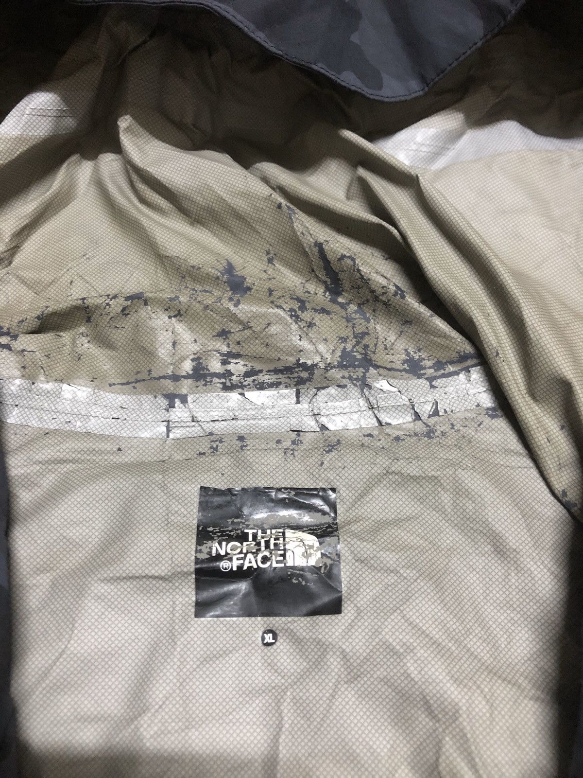 The North Face ☔️☔️Camouflage Windbreker Hooded The North Face Techwear Size US XL / EU 56 / 4 - 6 Thumbnail