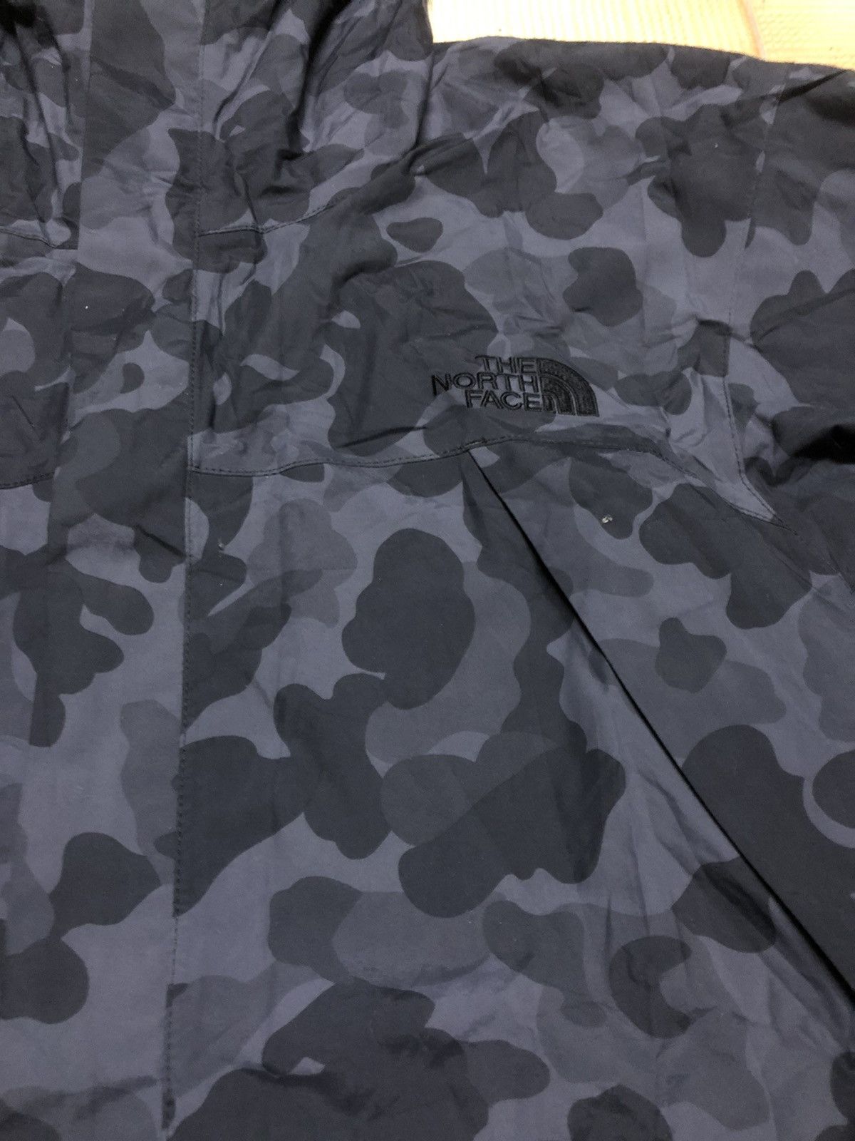 The North Face ☔️☔️Camouflage Windbreker Hooded The North Face Techwear Size US XL / EU 56 / 4 - 5 Thumbnail