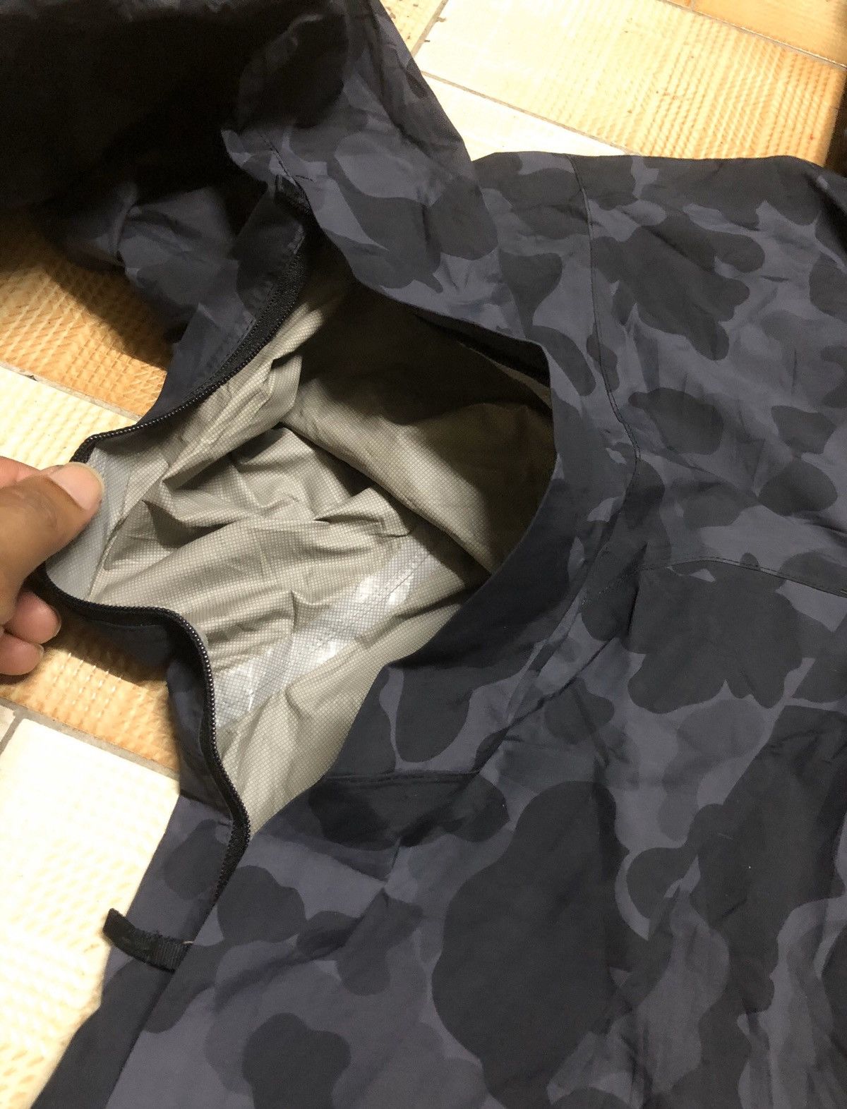 The North Face ☔️☔️Camouflage Windbreker Hooded The North Face Techwear Size US XL / EU 56 / 4 - 8 Thumbnail