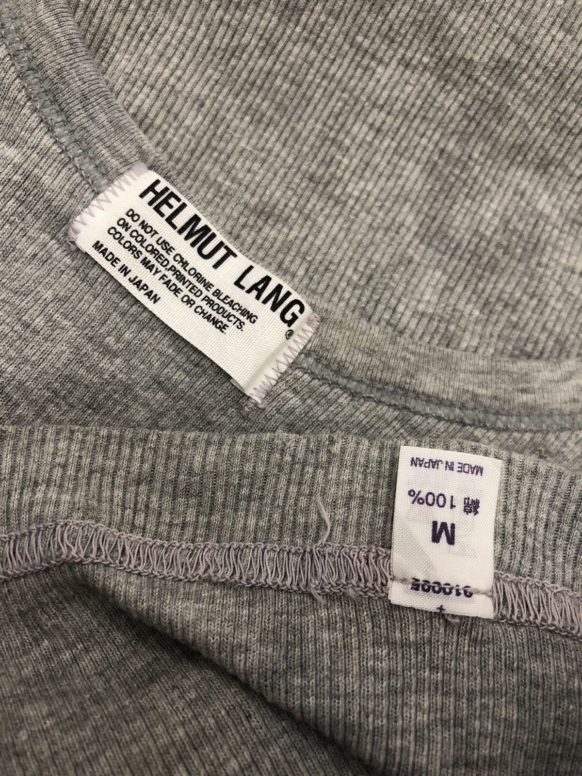Helmut Lang Helmut Lang Waffle Stretch Tank Top Size US S / EU 44-46 / 1 - 3 Thumbnail