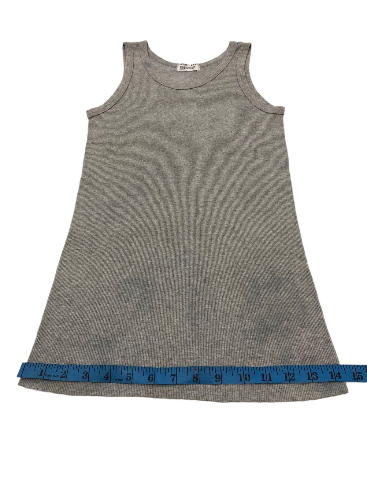 Helmut Lang Helmut Lang Waffle Stretch Tank Top Size US S / EU 44-46 / 1 - 6 Thumbnail