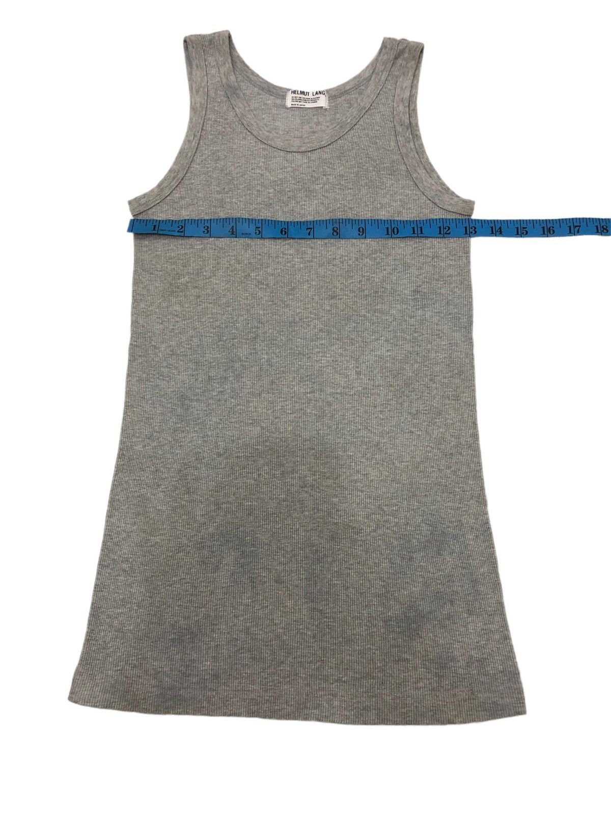 Helmut Lang Helmut Lang Waffle Stretch Tank Top Size US S / EU 44-46 / 1 - 4 Thumbnail