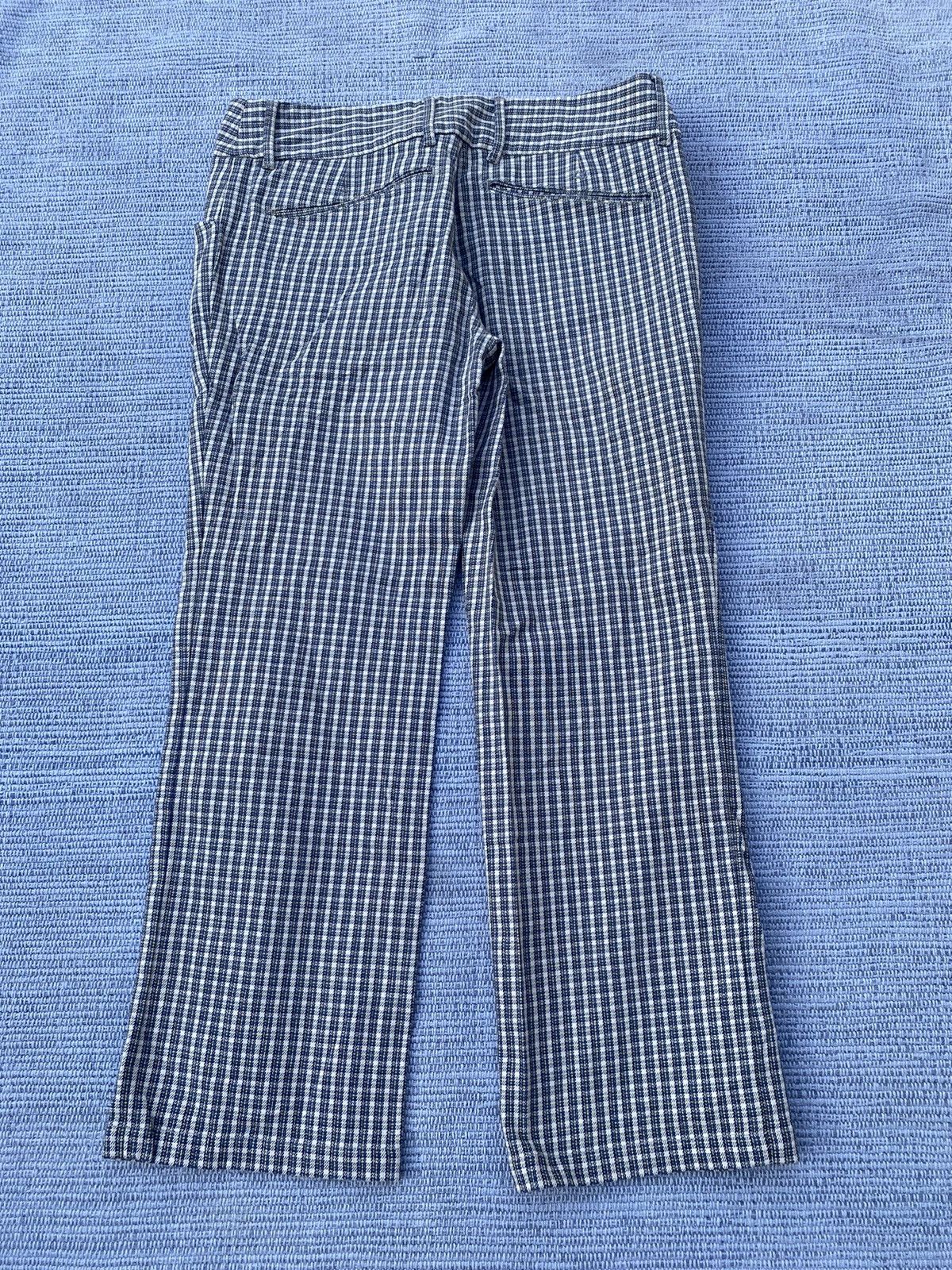 45rpm × Japanese Brand blue small checked pants Size 28" / US 6 / IT 42 - 5 Thumbnail