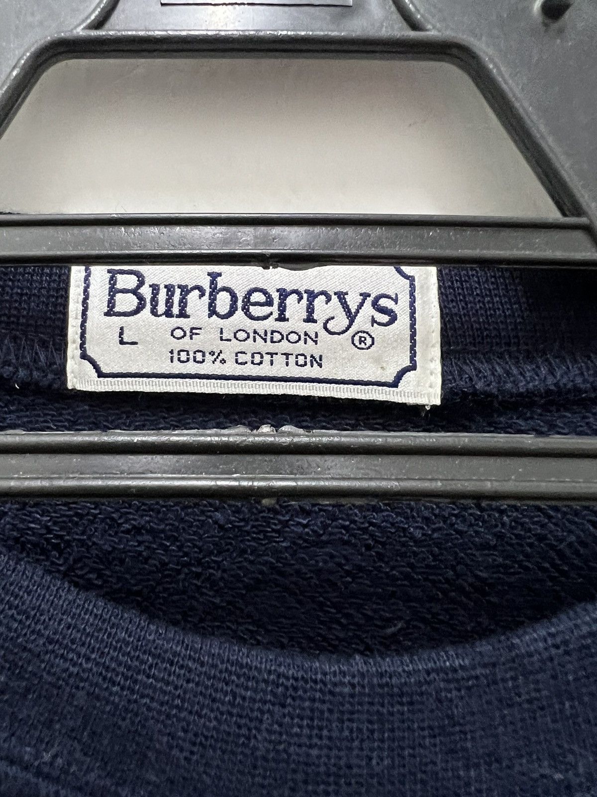 Burberry Burberry Big Logo Spell Out Sweatshirt Size US L / EU 52-54 / 3 - 4 Thumbnail