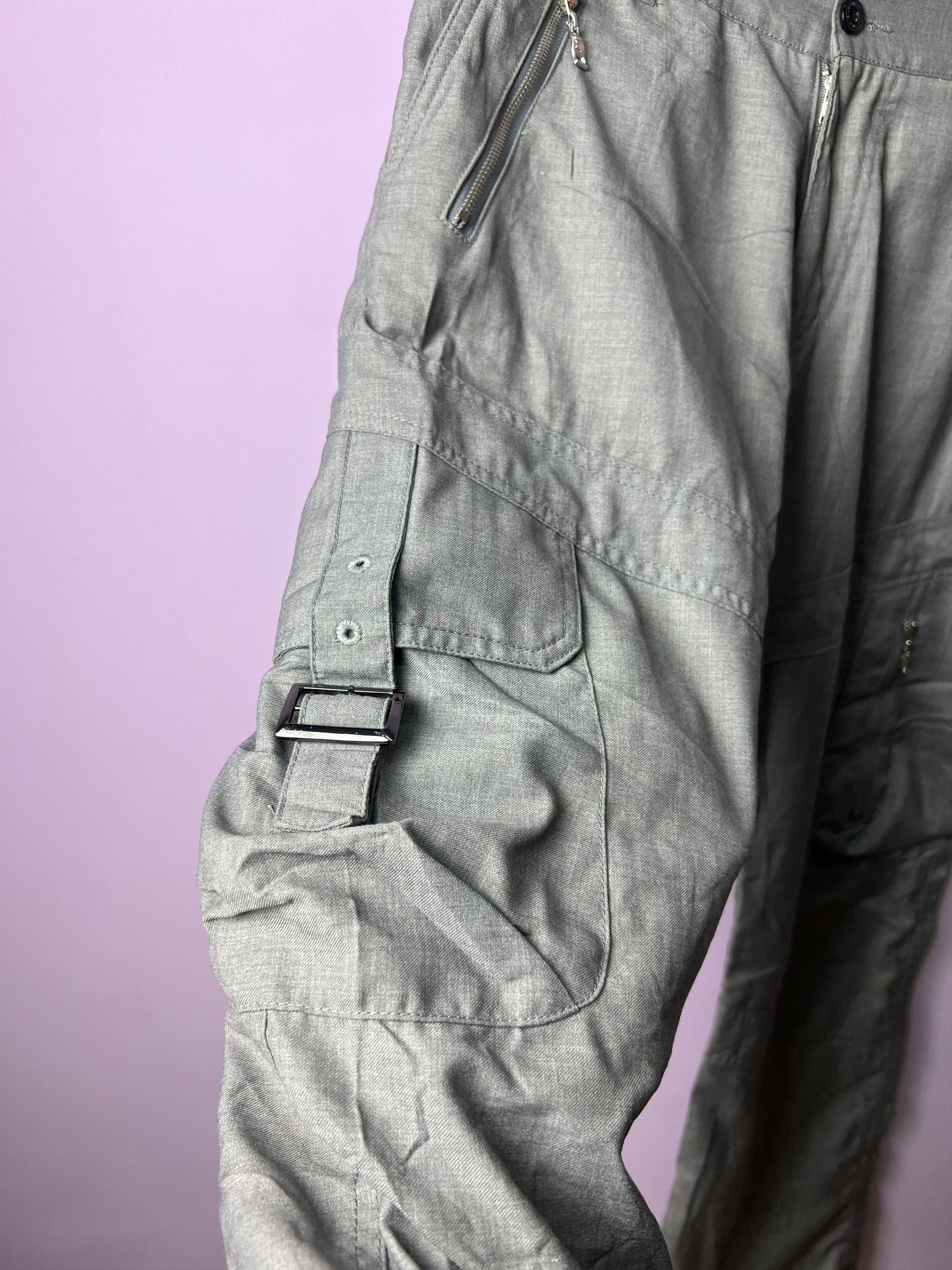 🔥Semantic Design Bondage Cargo Pants