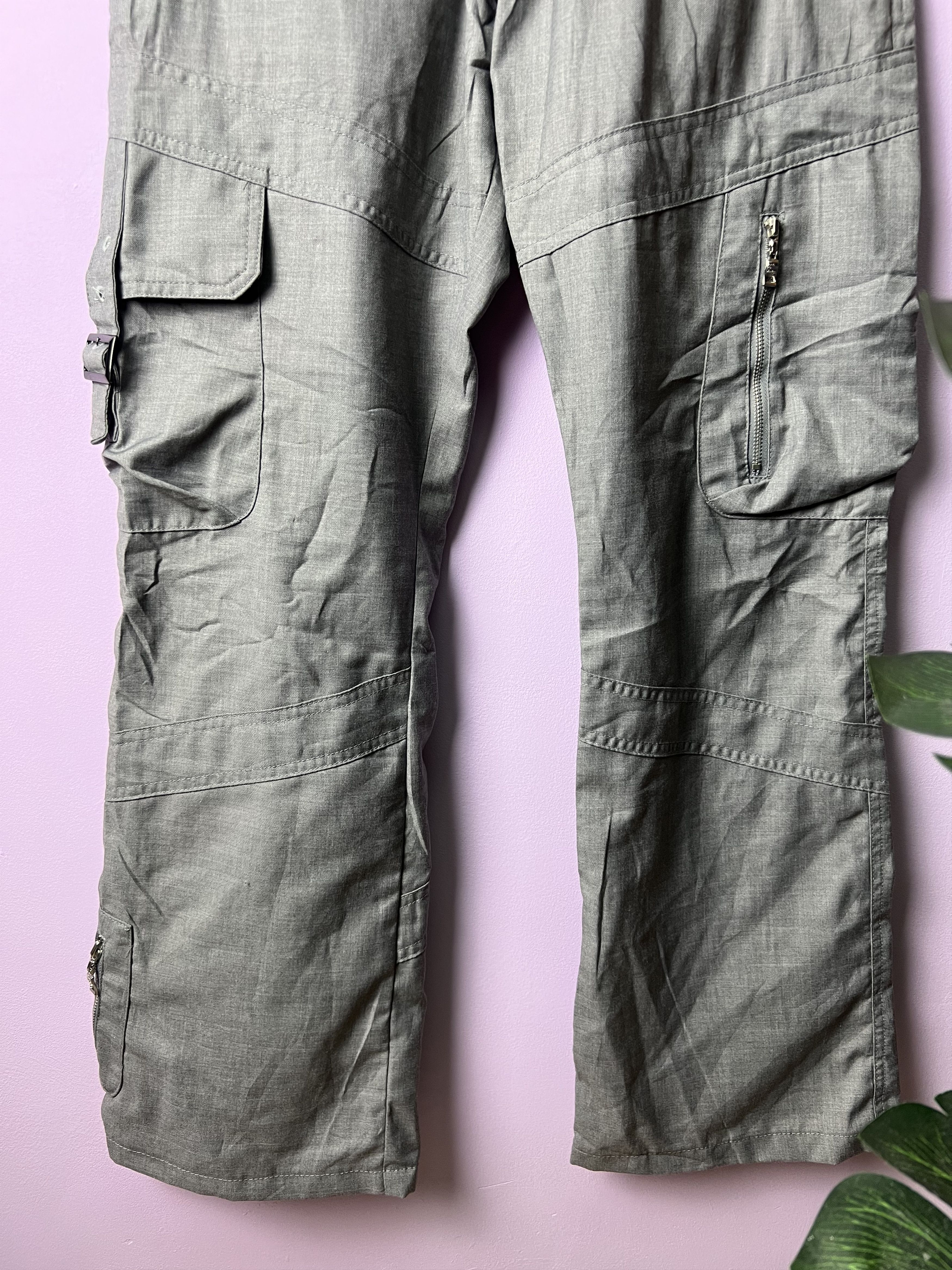 🔥Semantic Design Bondage Cargo Pants