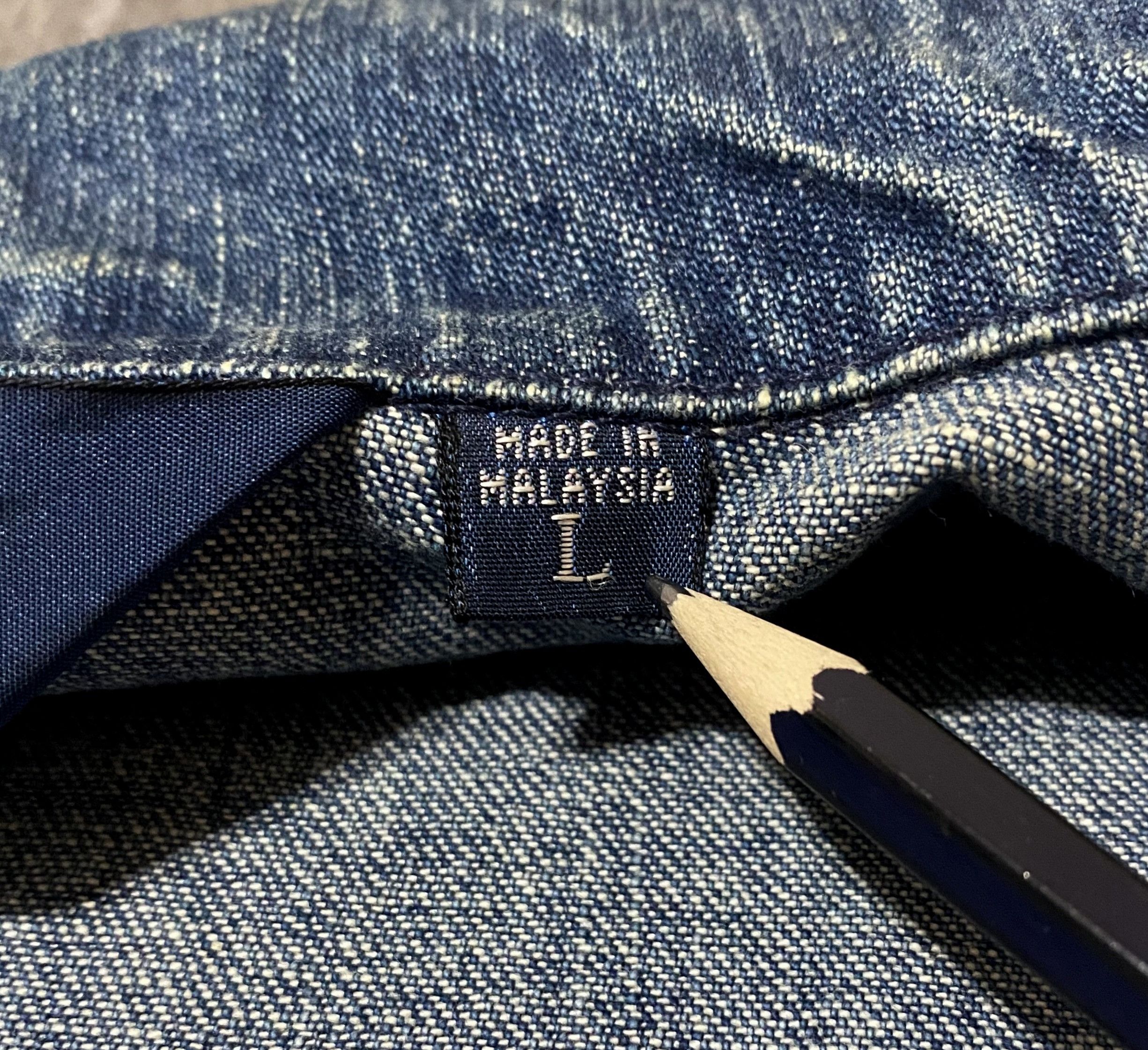 Polo Ralph Lauren Vintage Polo Ralph Lauren Asymmetrical Denim Biker Jacket Size US L / EU 52-54 / 3 - 14 Thumbnail