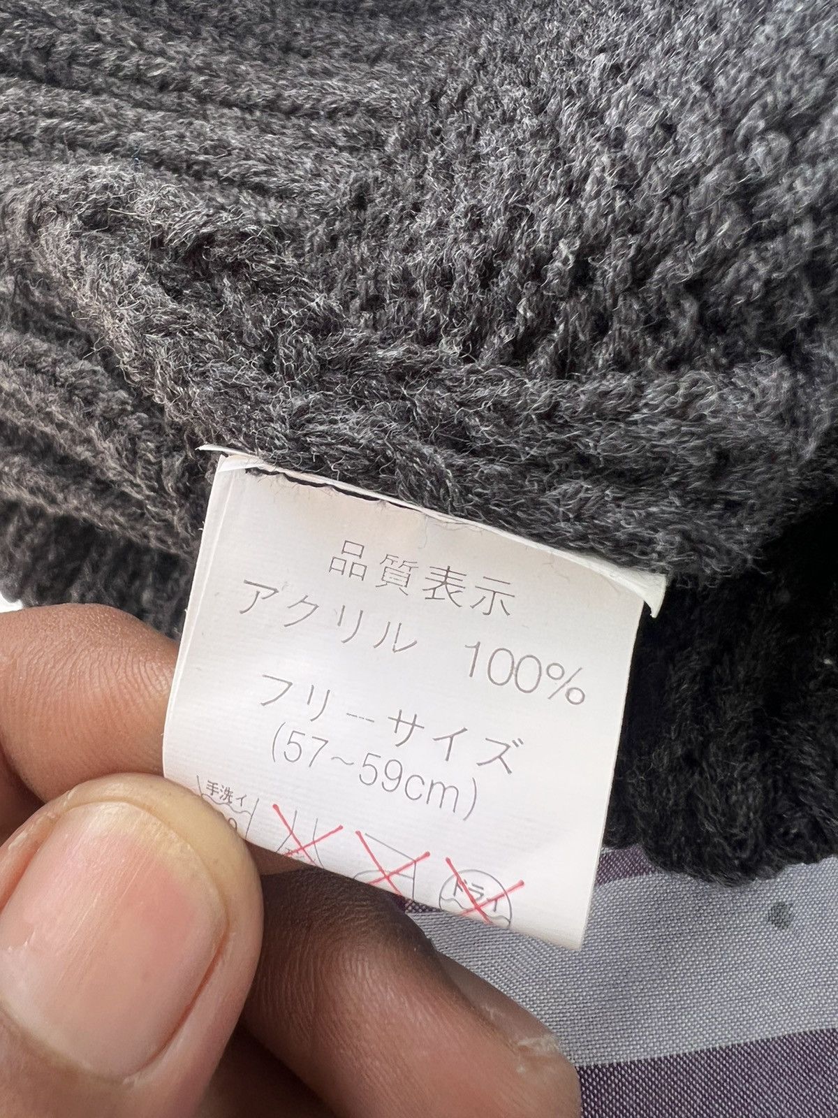Japanese Brand Japanese Bunny Horn Devil Beanie Hat Size ONE SIZE - 5 Thumbnail